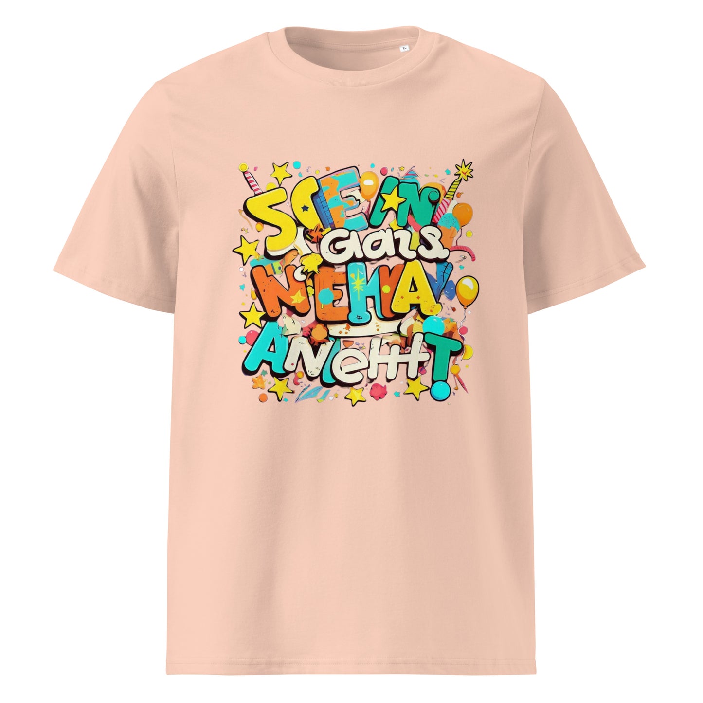 Alphabet Chaos Unisex organic cotton t-shirt