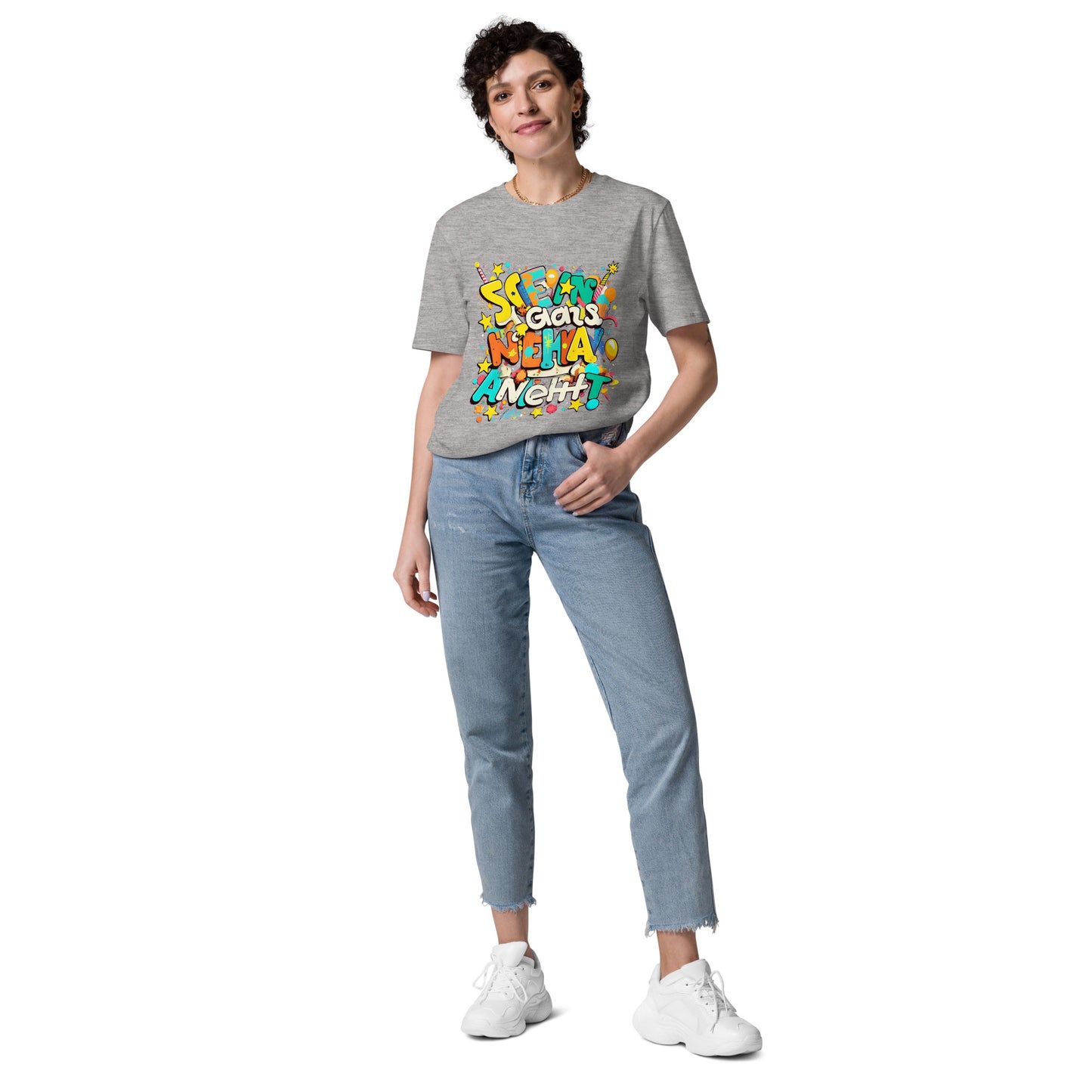 Alphabet Chaos Unisex organic cotton t-shirt
