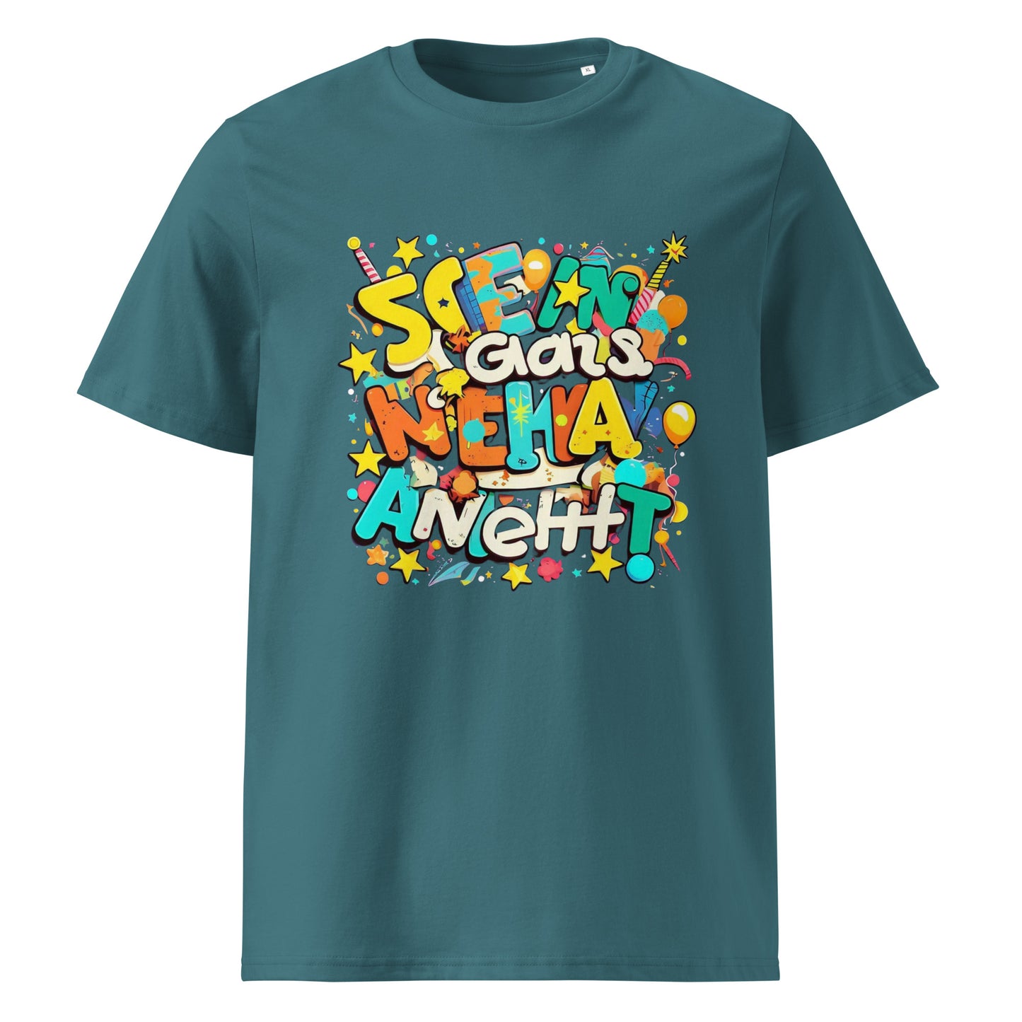 Alphabet Chaos Unisex organic cotton t-shirt