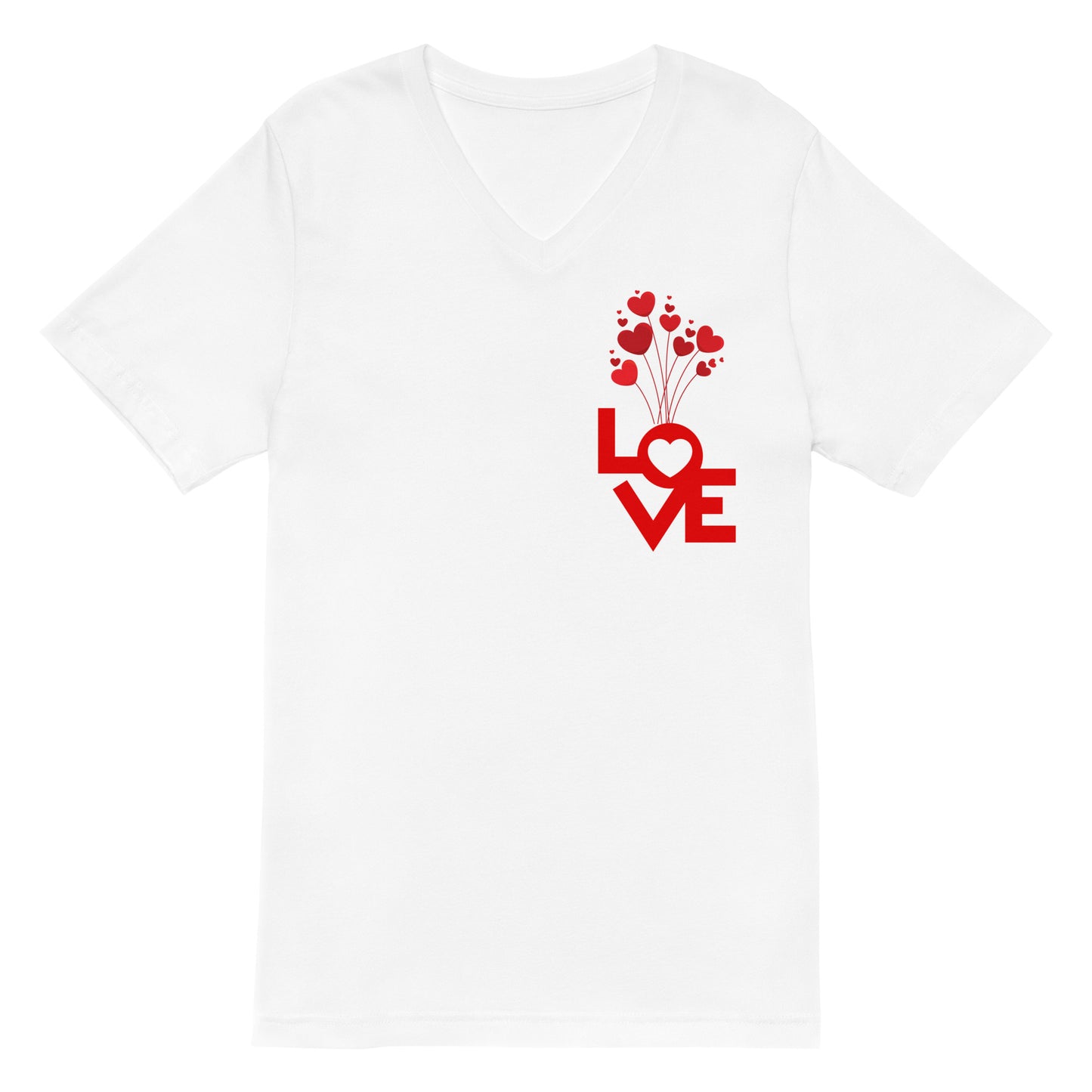 Love Unveiled Unisex Short Sleeve V-Neck T-Shirt