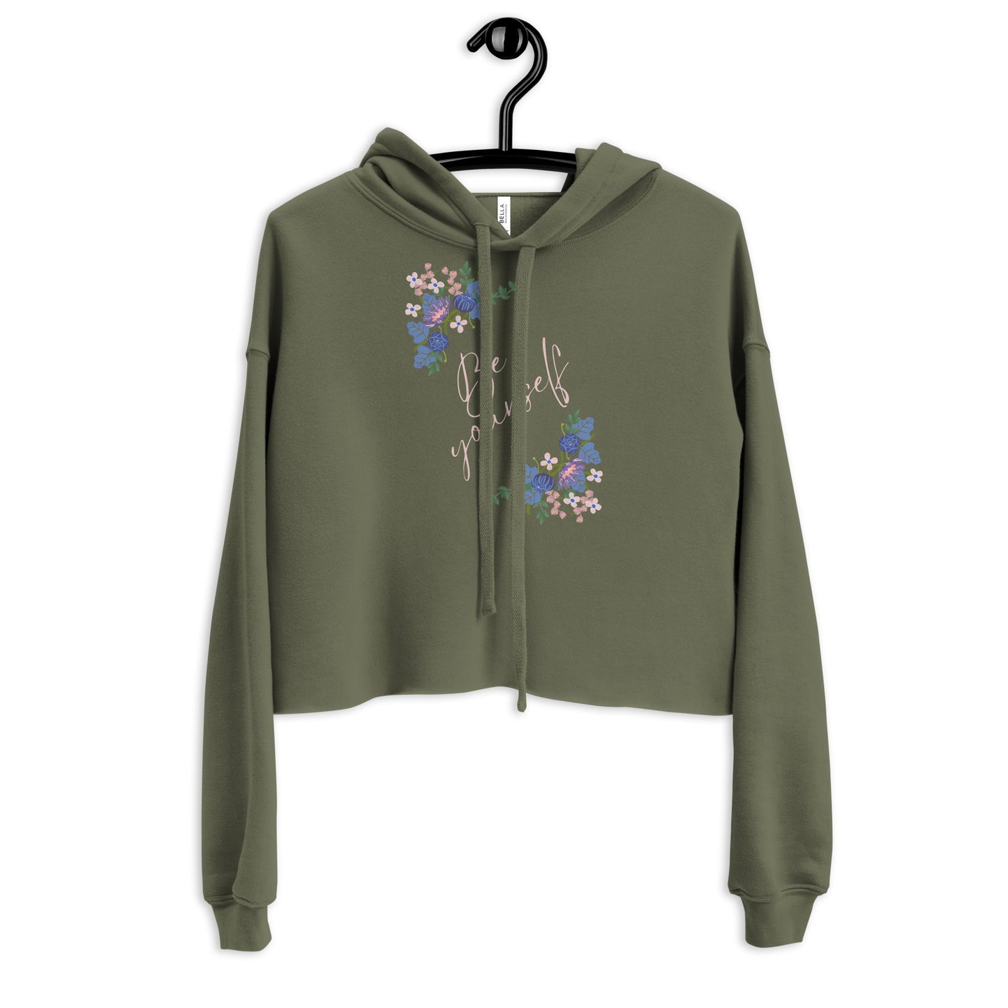 Authentic Vibe Female Crop Hoodie
