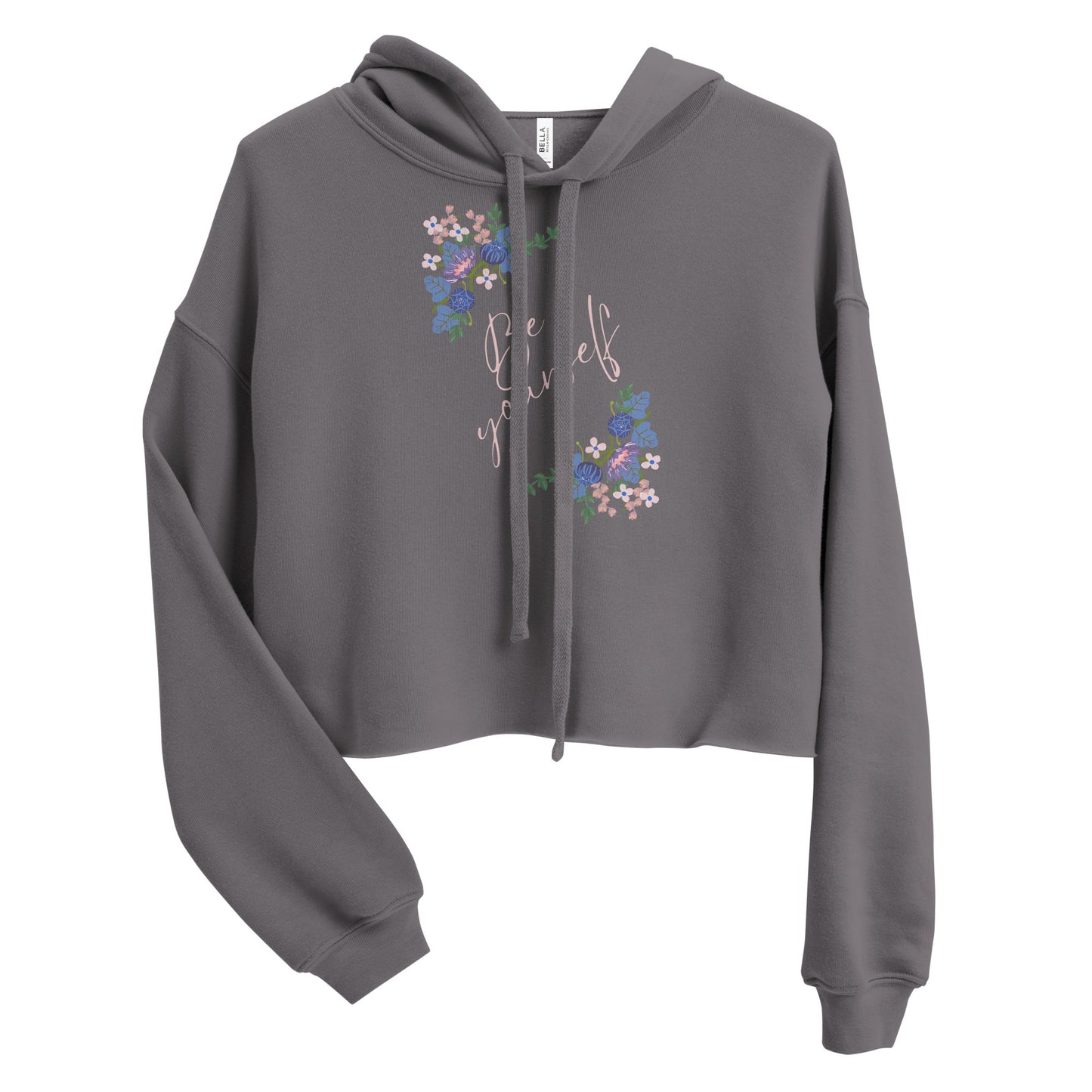 Authentic Vibe Female Crop Hoodie