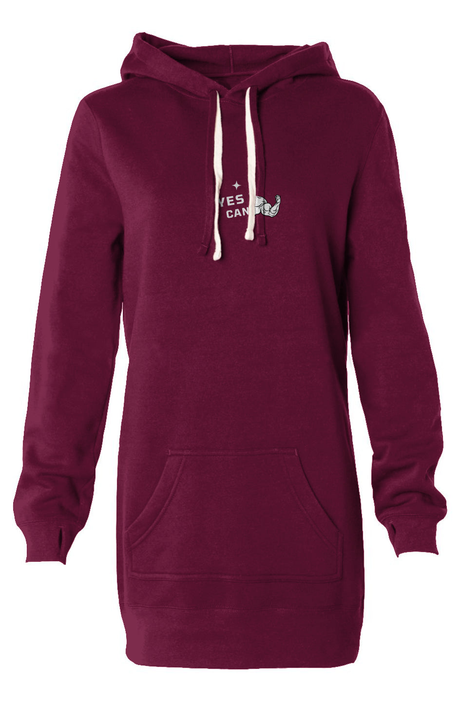 Lav Hooded Sweatshirt Dress