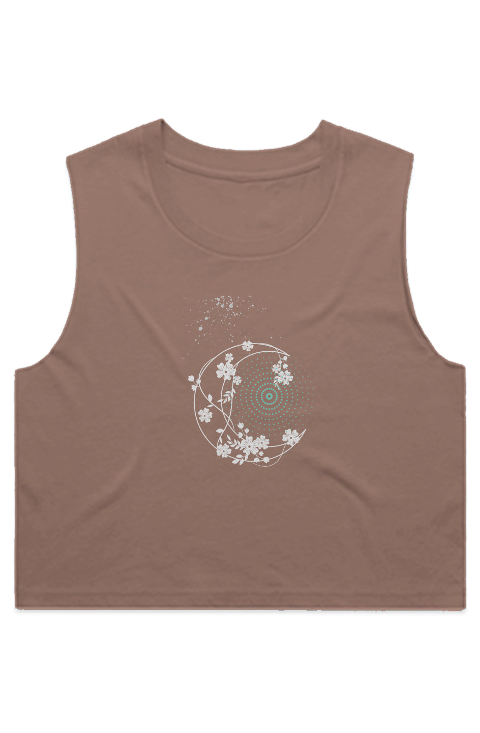 Petals of Serenity Crop Top
