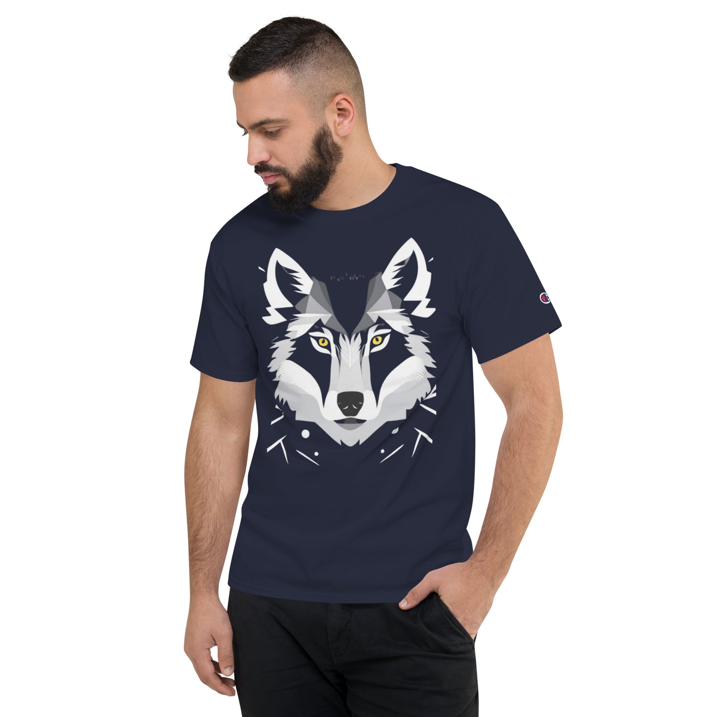 Feline Focus Men's Champion T-Shirt