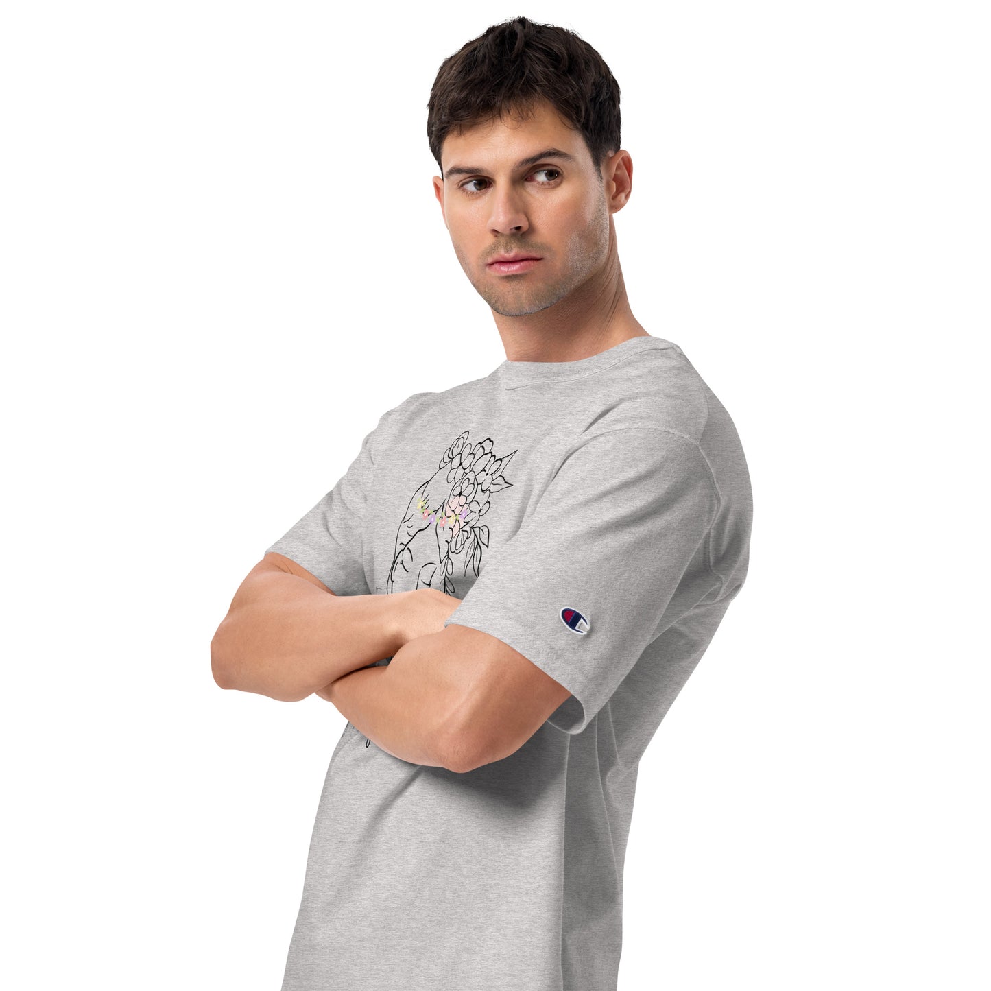 Springtime Strands Men's Champion T-Shirt