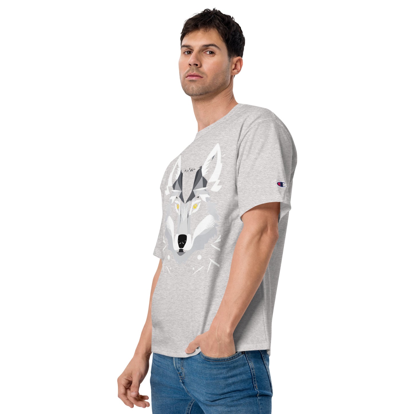 Feline Focus Men's Champion T-Shirt