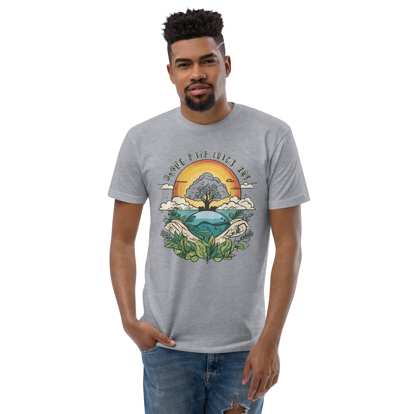 Twilight Oasis Short Sleeve T-shirt