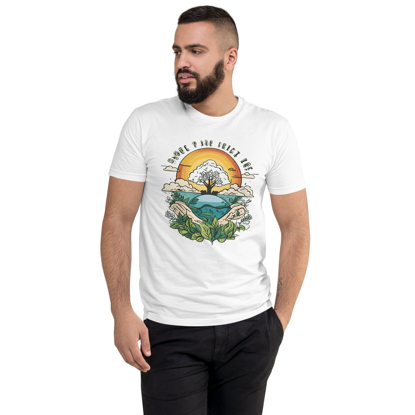 Twilight Oasis Short Sleeve T-shirt