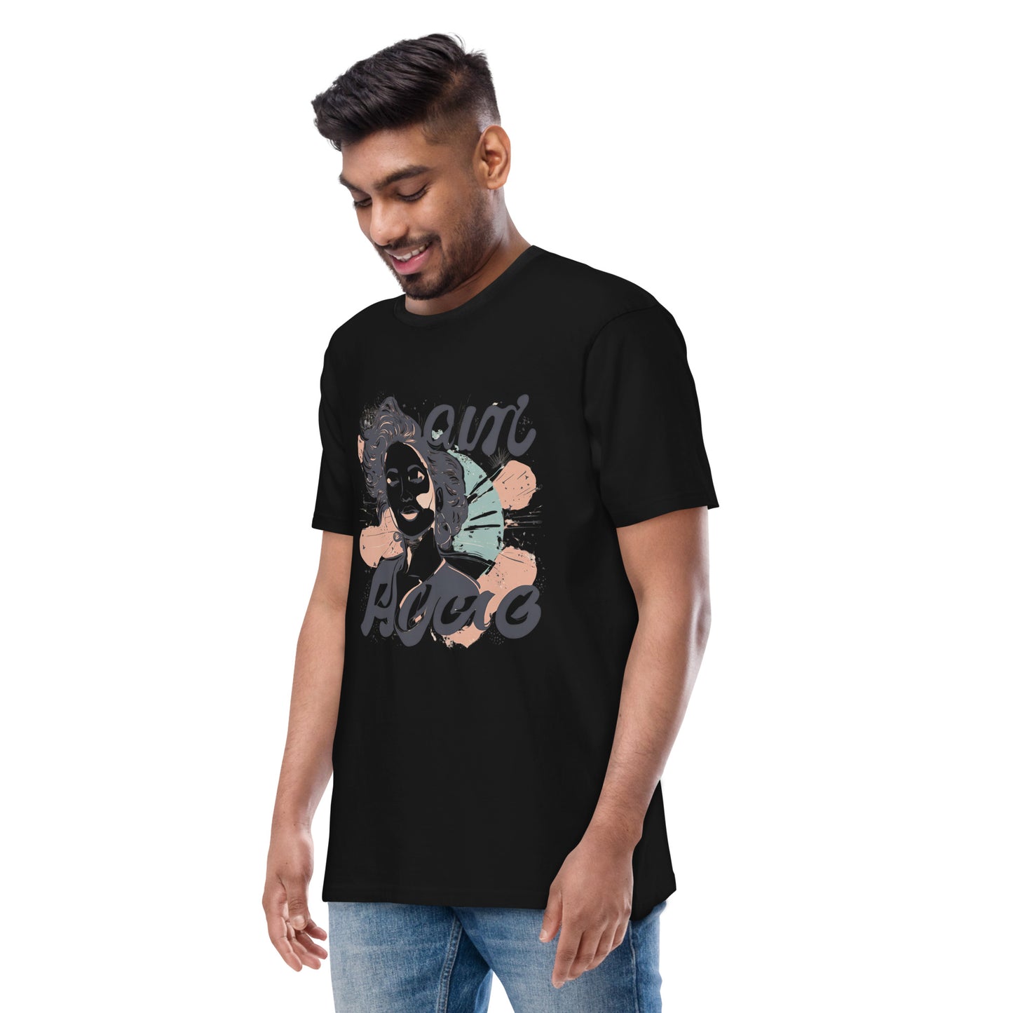 Words of Beauty Men’s premium heavyweight tee