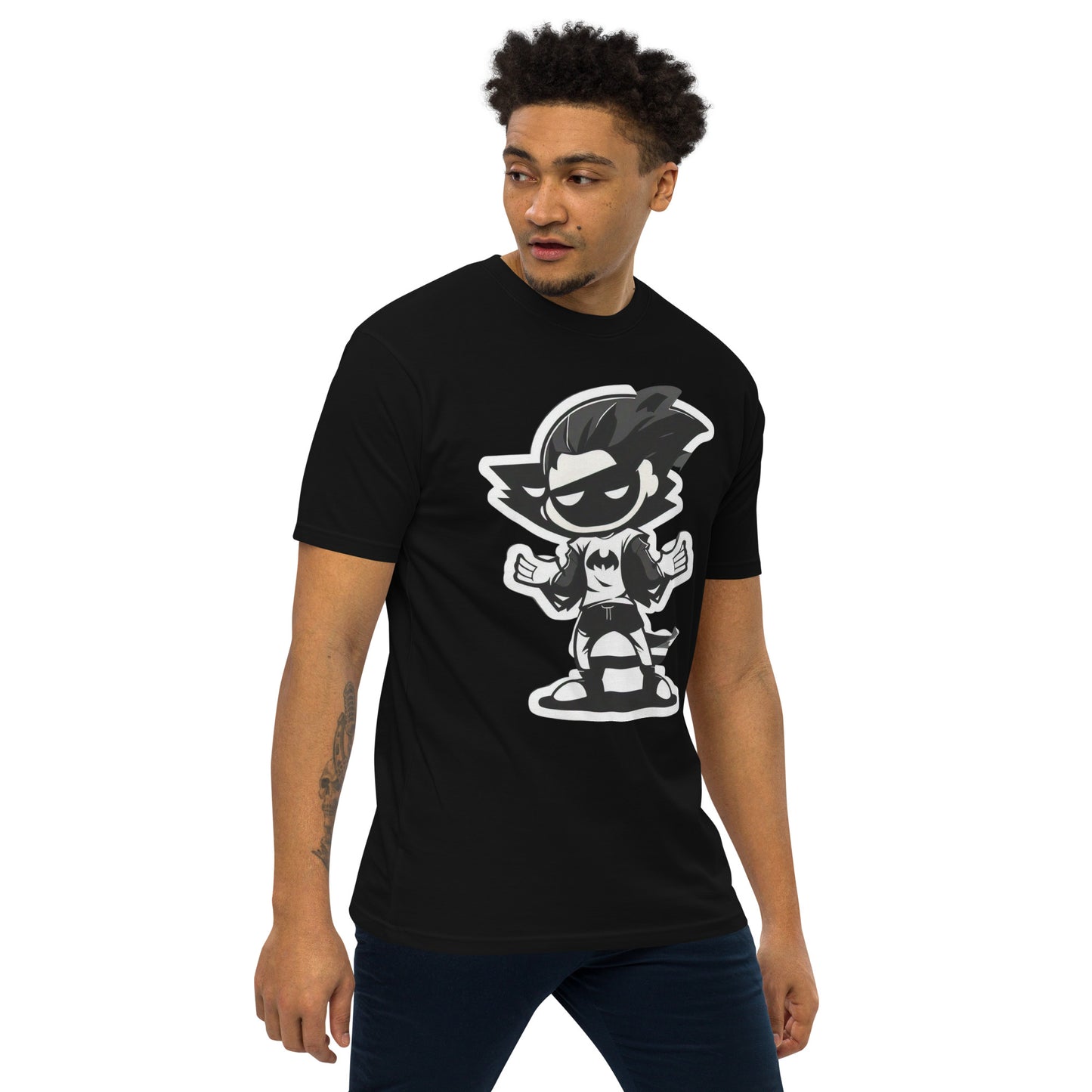 Super Hero Men’s premium heavyweight tee