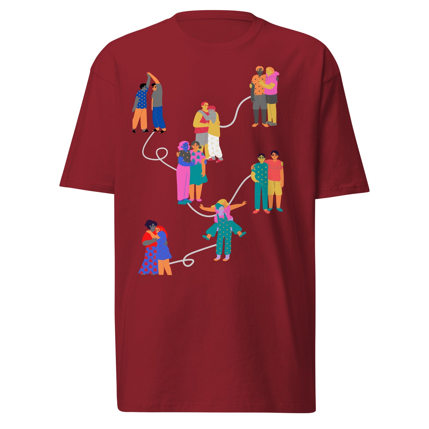 Love Ripple Men’s premium heavyweight tee