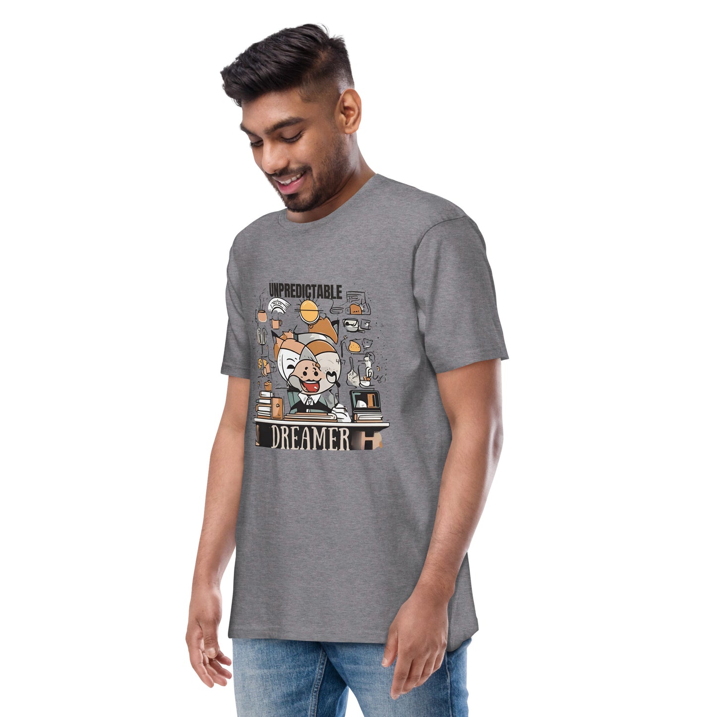 Infinite Dreamer Men’s premium heavyweight tee