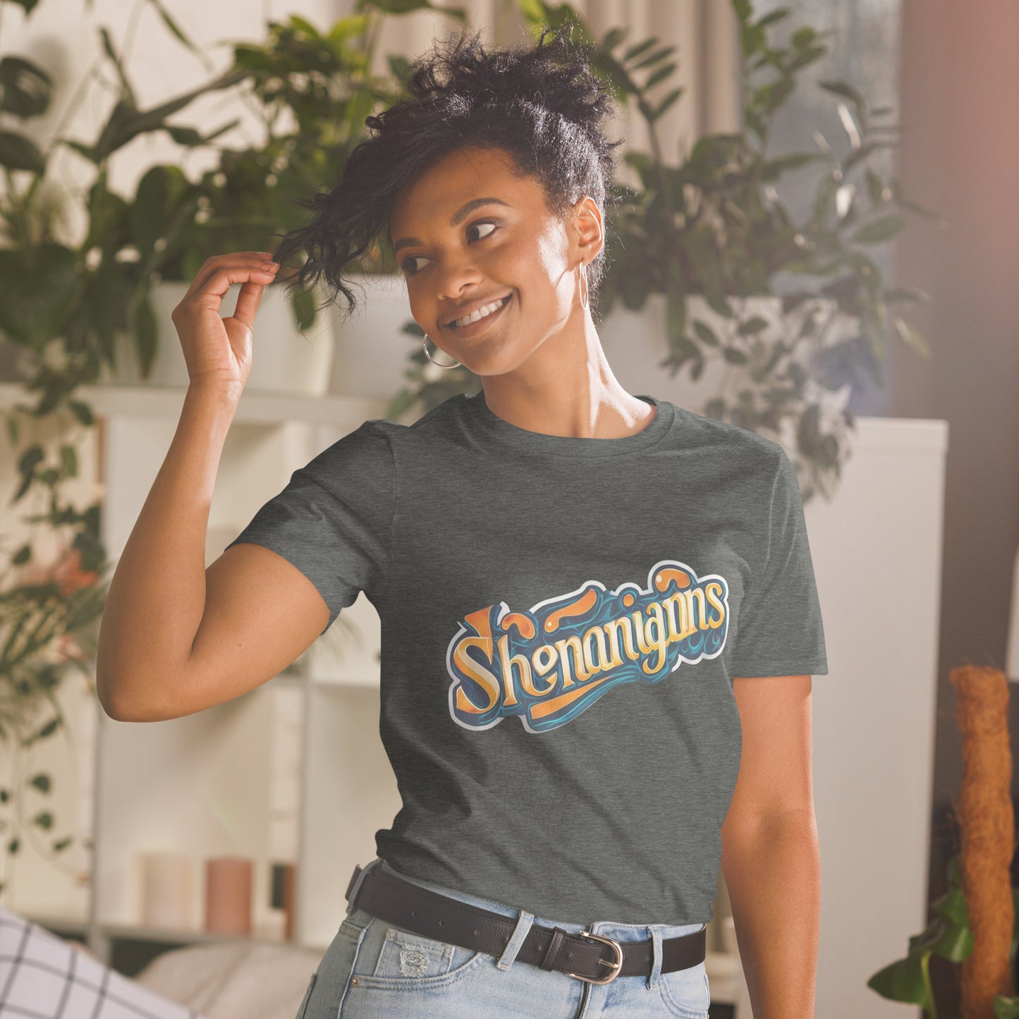 Playful Shenanigans Short-Sleeve Unisex T-Shirt