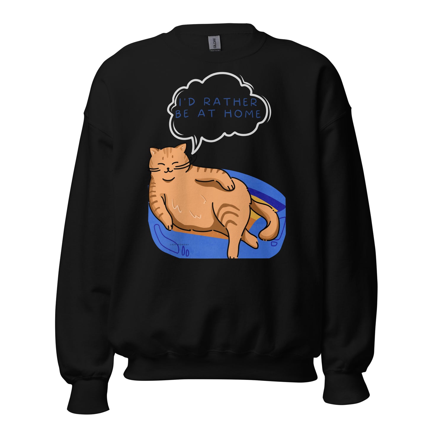 Homebody Cat Unisex Sweatshirt