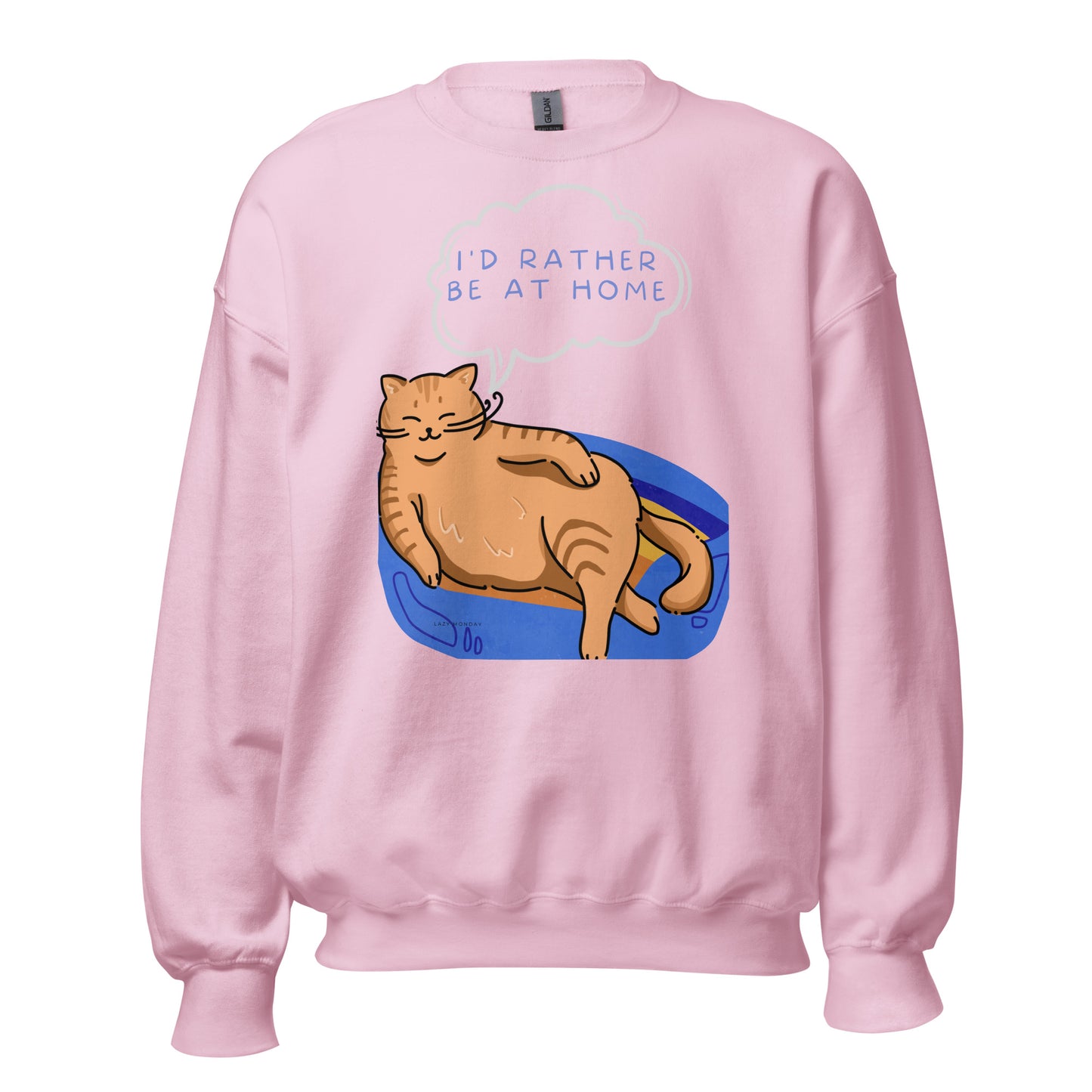 Homebody Cat Unisex Sweatshirt