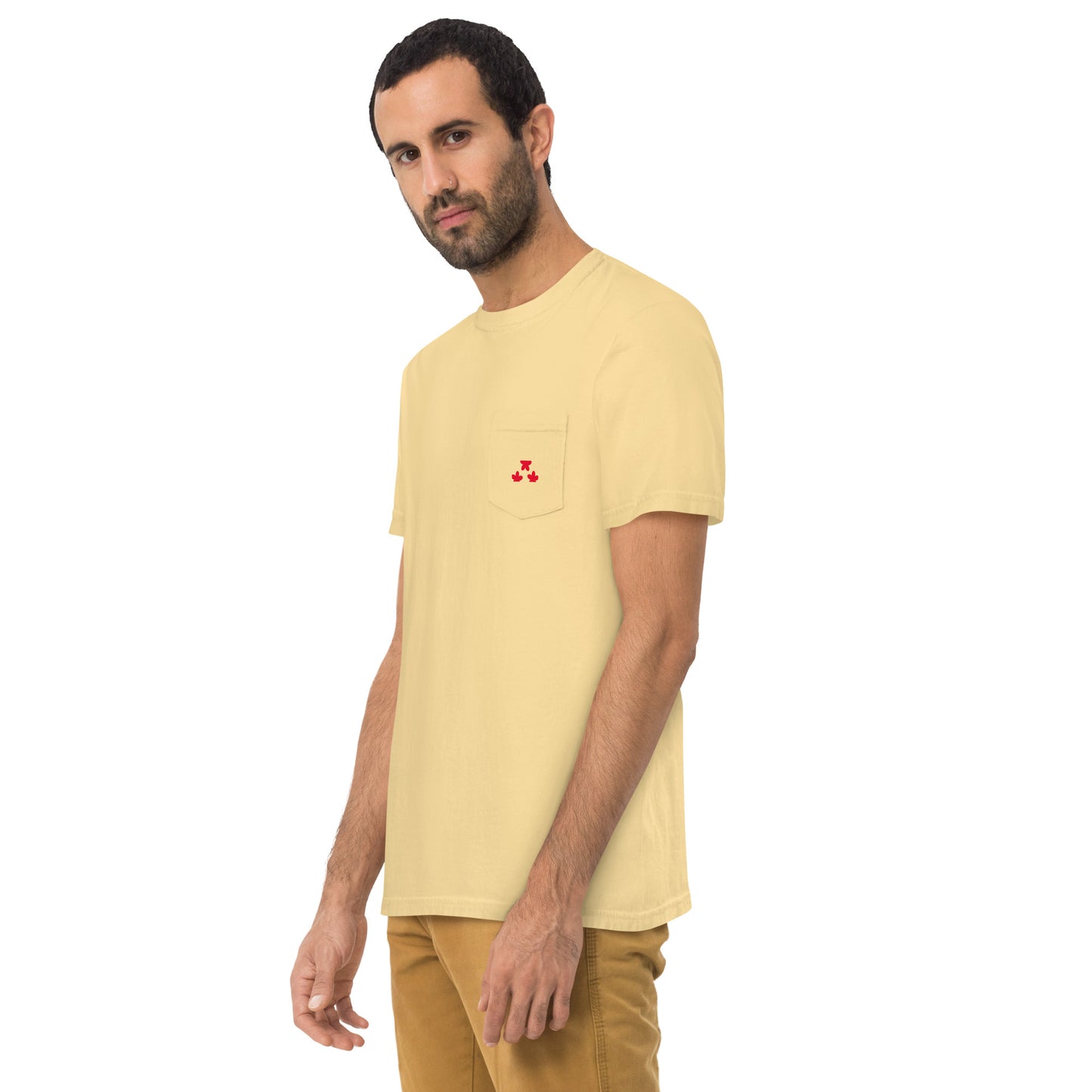 Love Burst Unisex garment-dyed pocket t-shirt