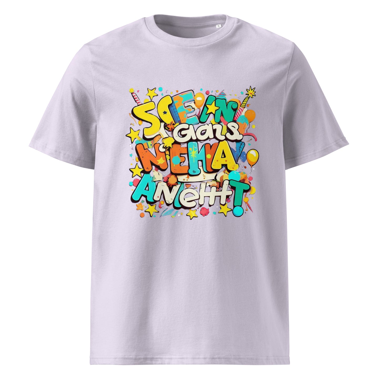 Alphabet Chaos Unisex organic cotton t-shirt