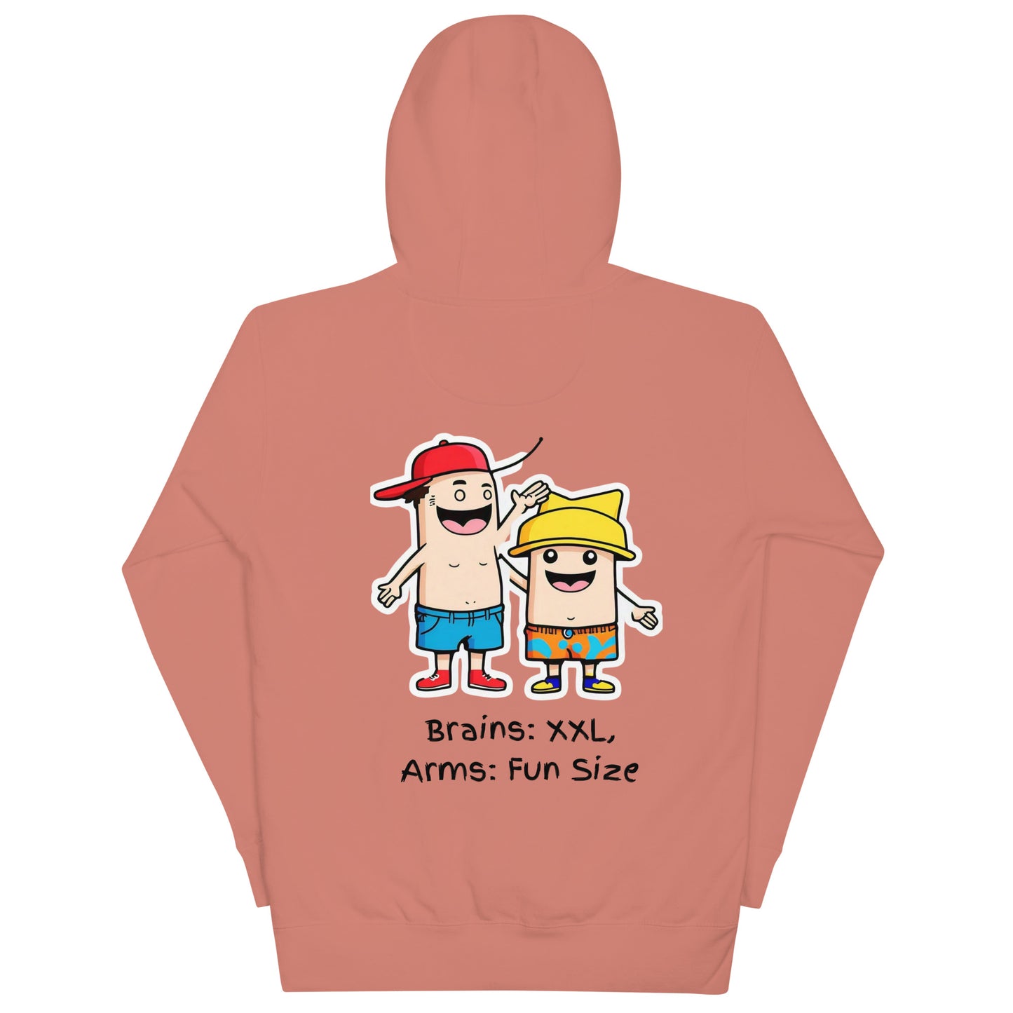 Big Brains, Small Gains Unisex Hoodie