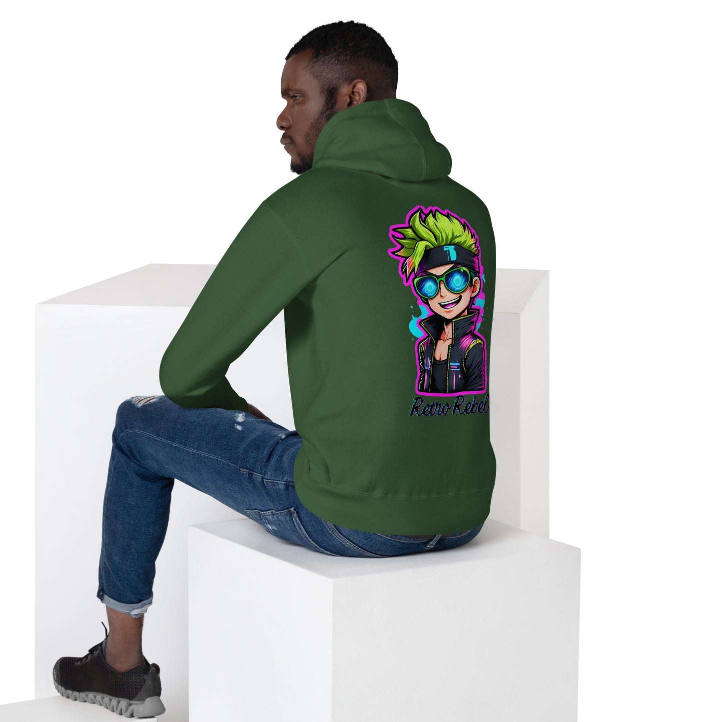 Vibe Retro Rebel Unisex Hoodie