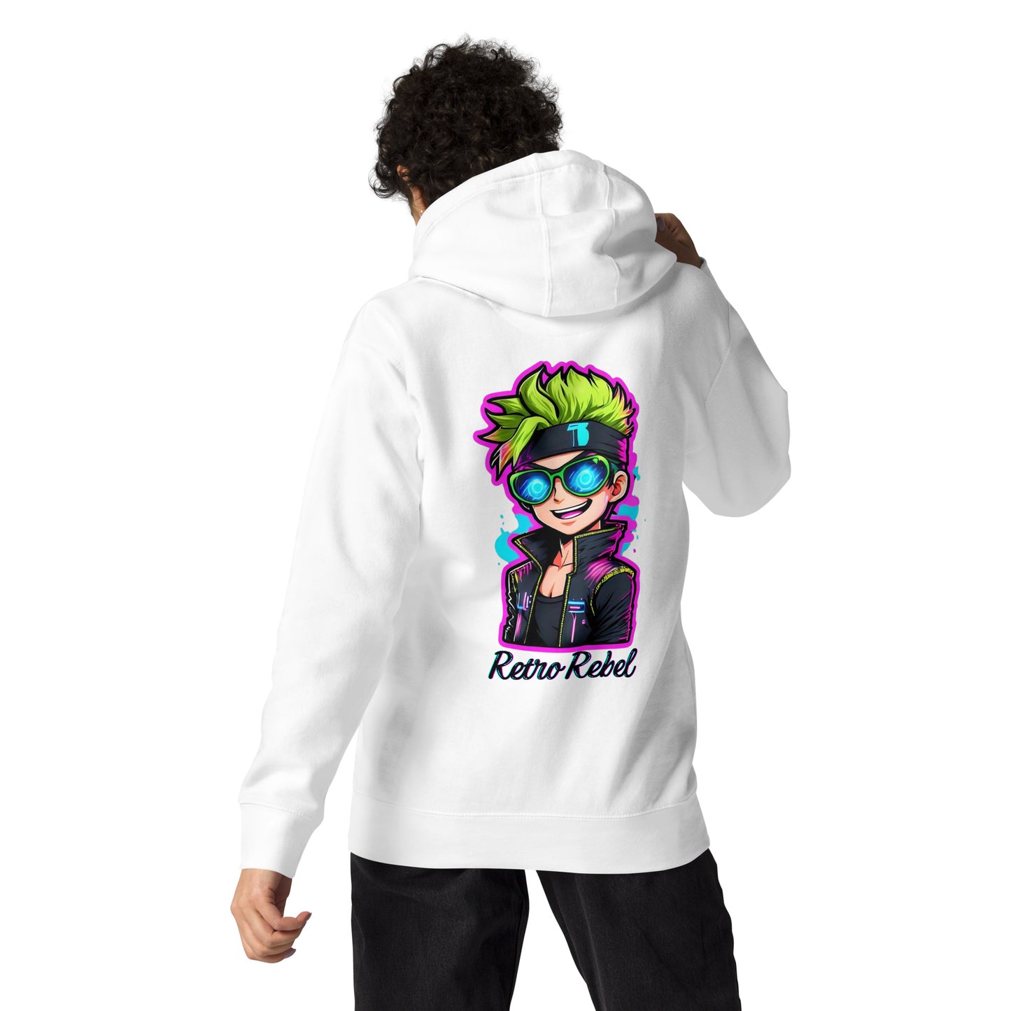 Vibe Retro Rebel Unisex Hoodie