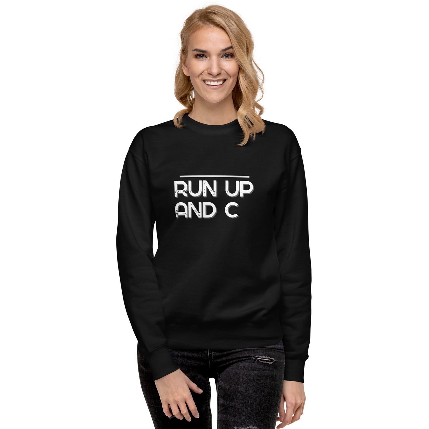 Run Up & C Unisex Premium Sweatshirt