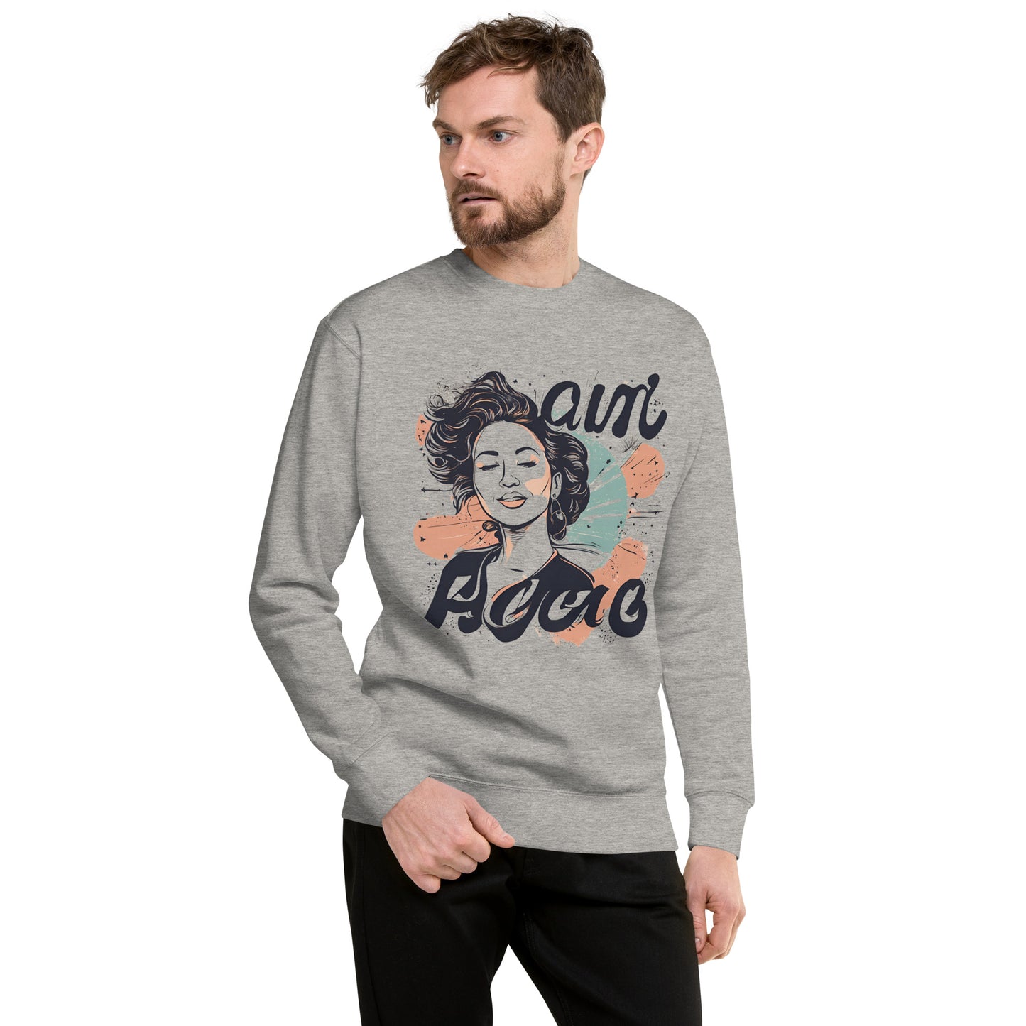 Unisex Words of Beauty Premium Sweatshirt