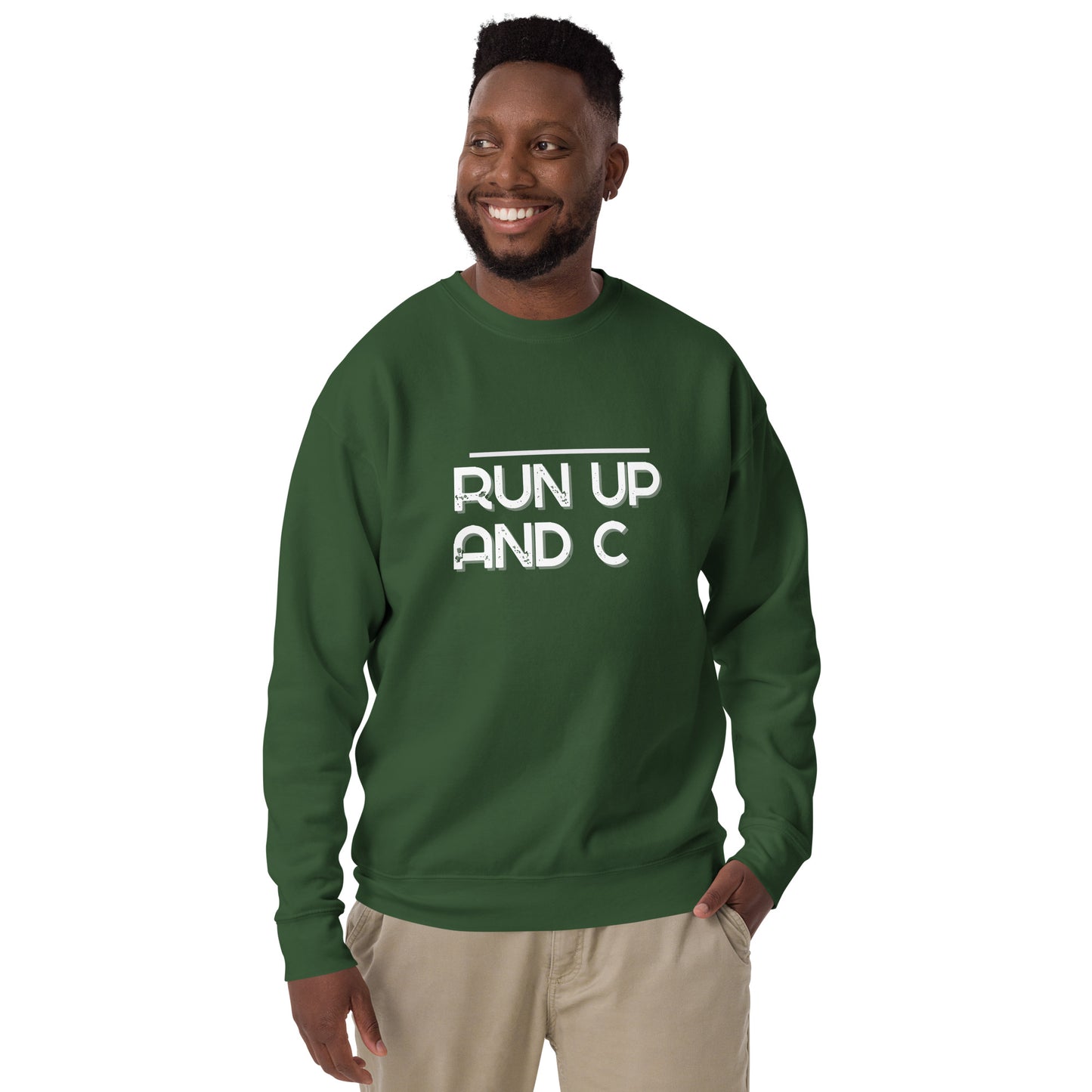 Run Up & C Unisex Premium Sweatshirt