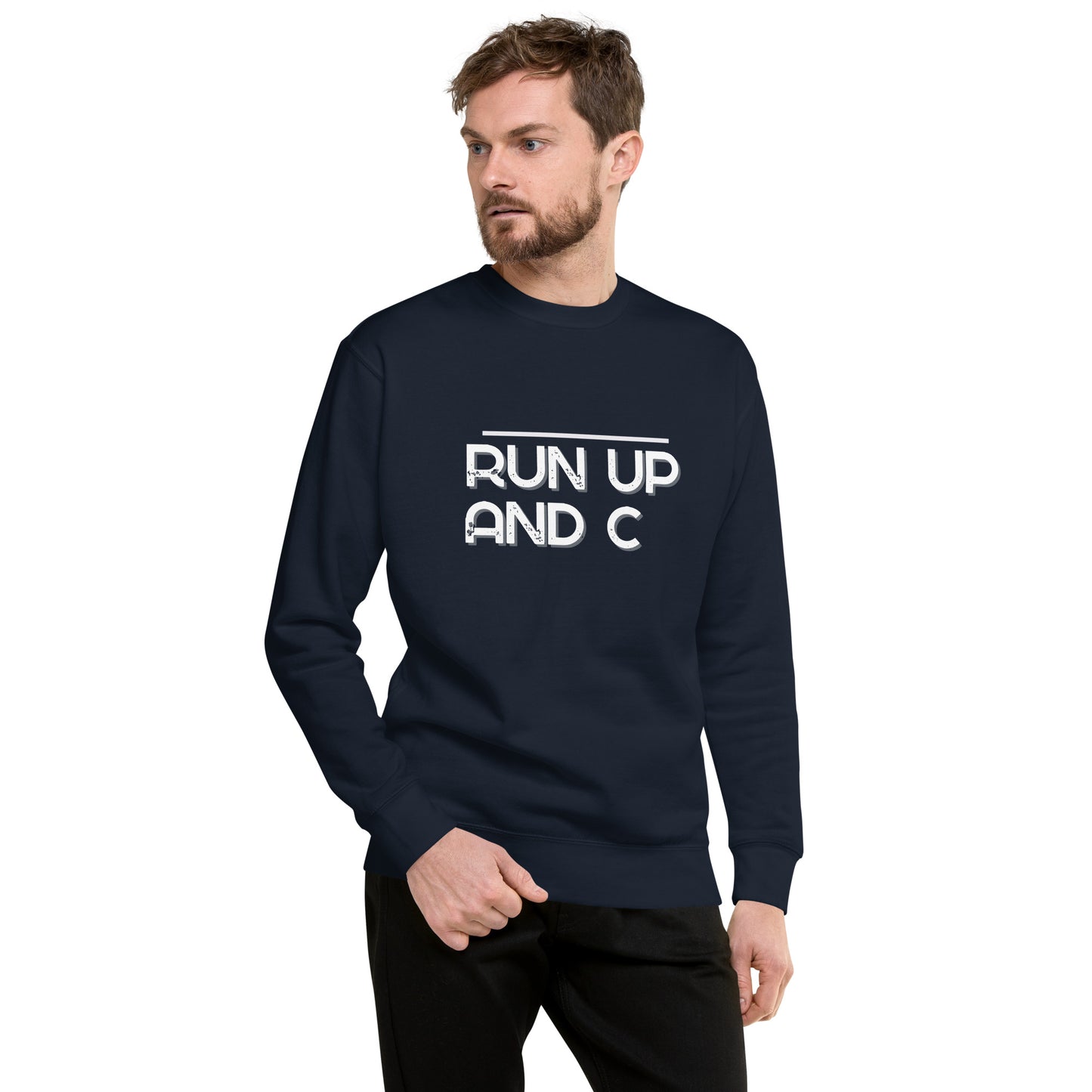 Run Up & C Unisex Premium Sweatshirt