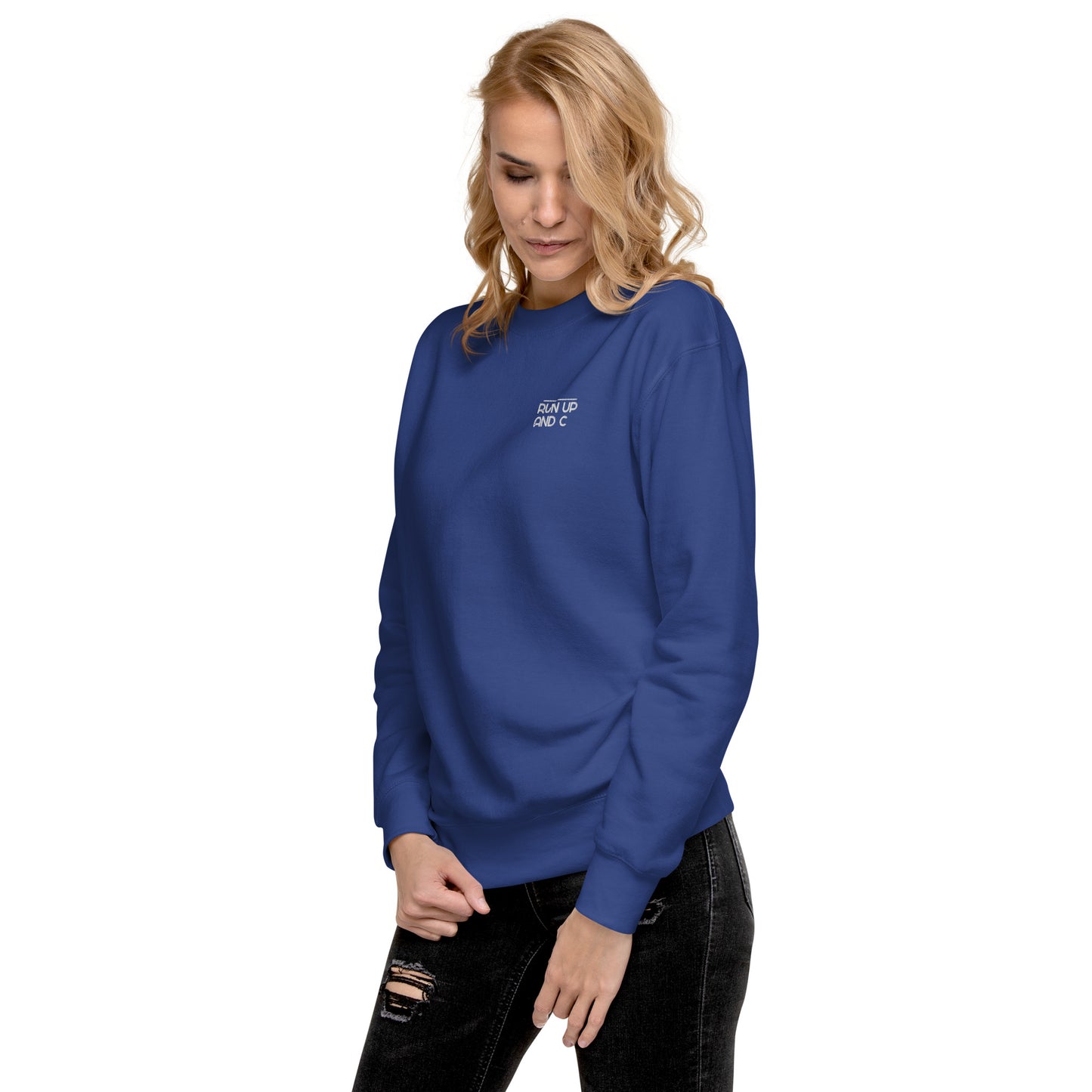 Run Up & see Unisex Premium Sweatshirt