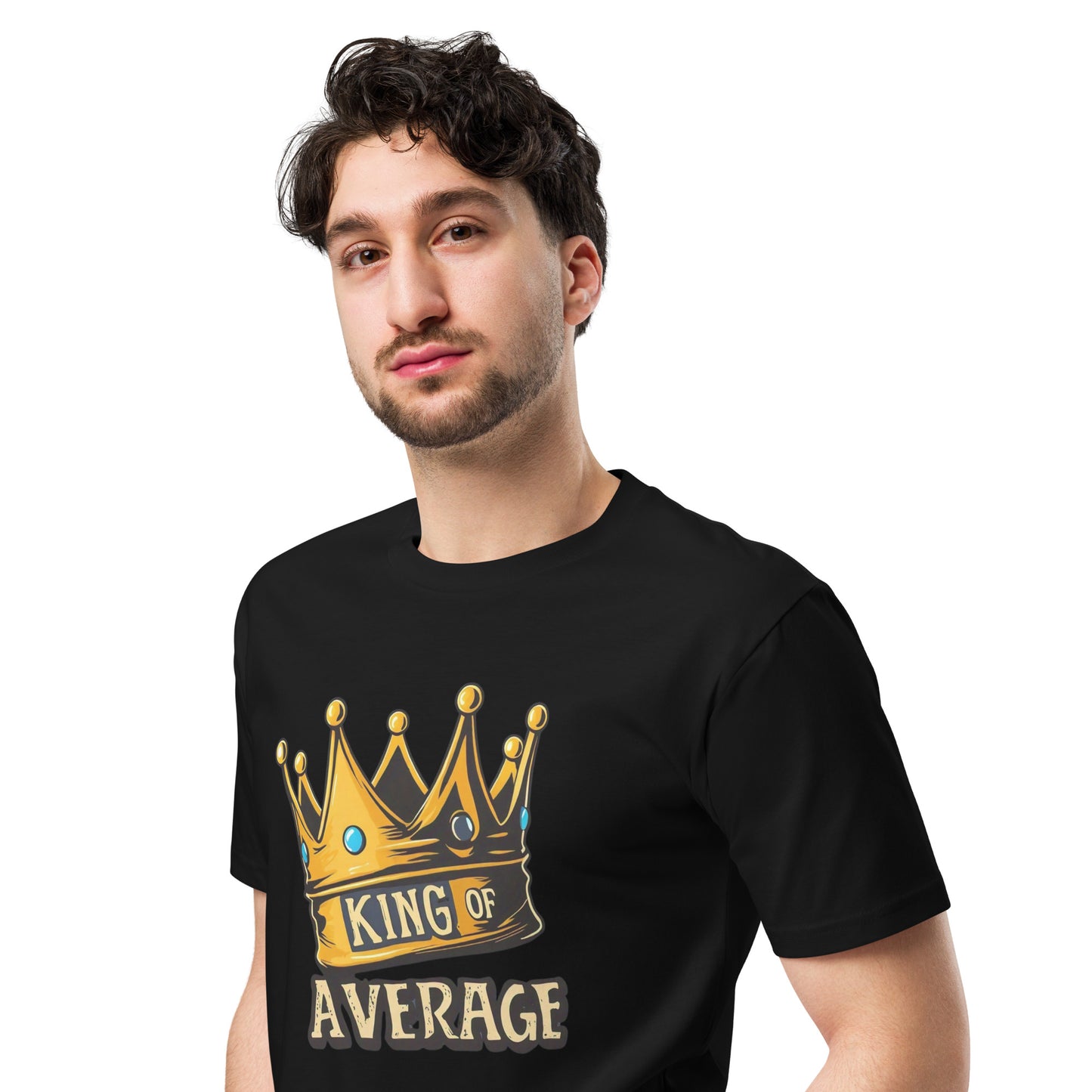 King of Average Unisex premium t-shirt