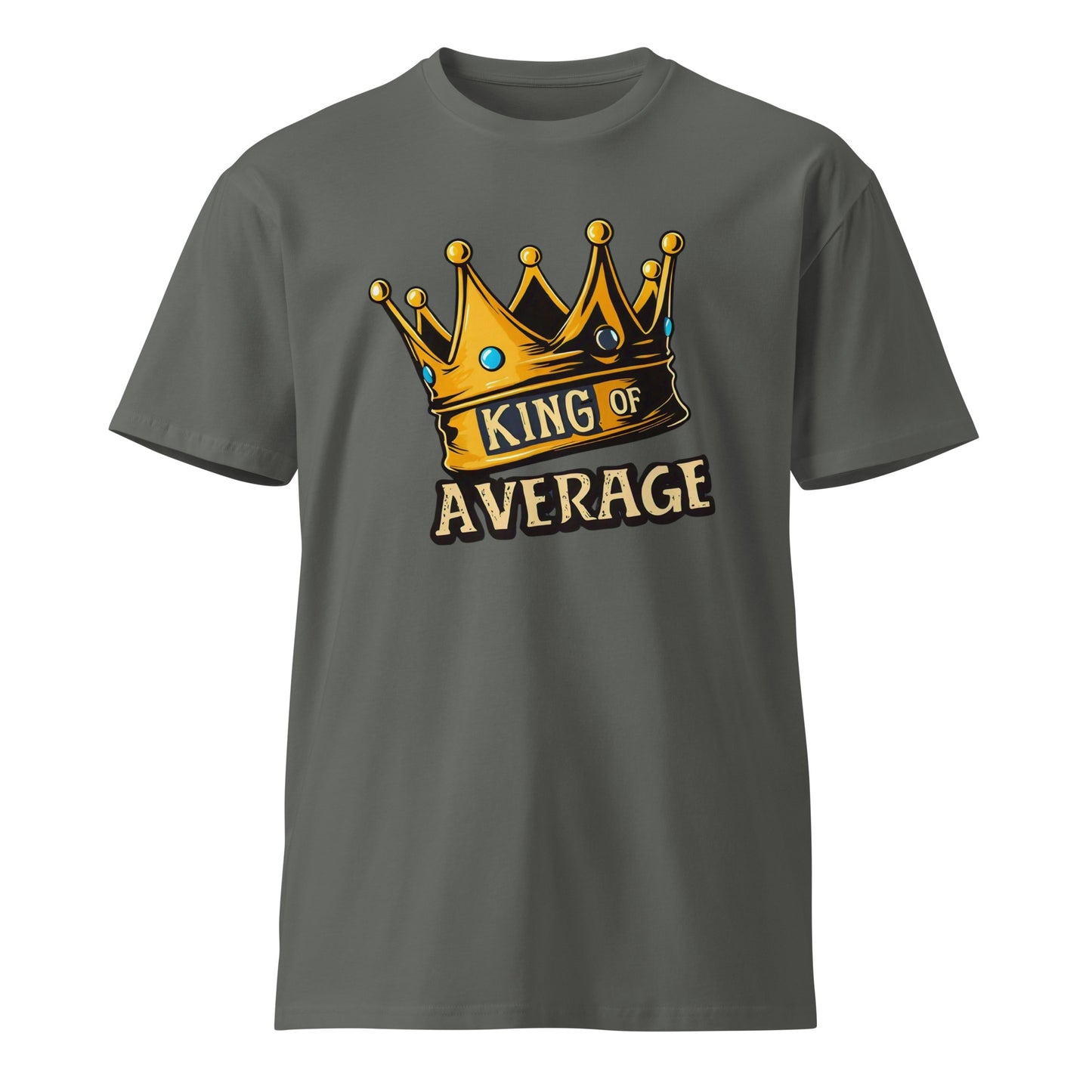 King of Average Unisex premium t-shirt