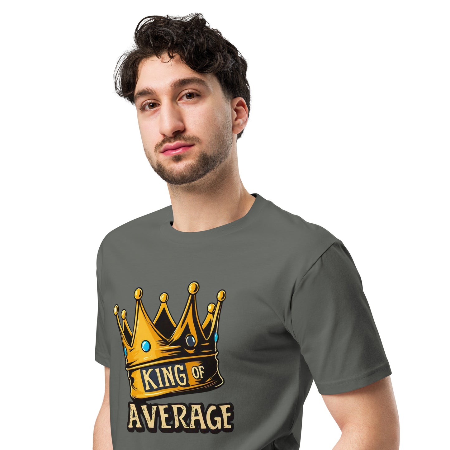 King of Average Unisex premium t-shirt
