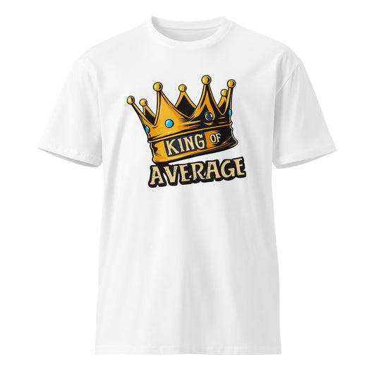 King of Average Unisex premium t-shirt