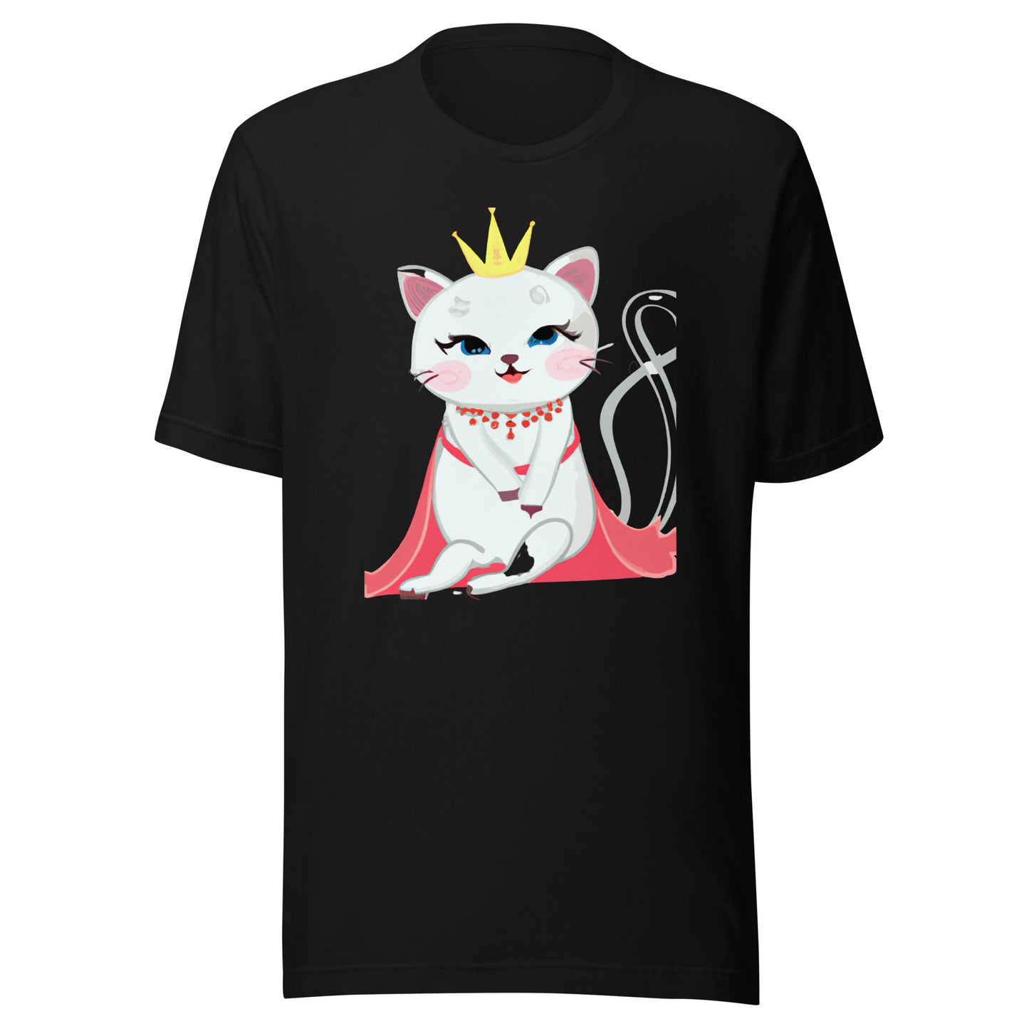 Regal Princess Cat Unisex staple eco t-shirt