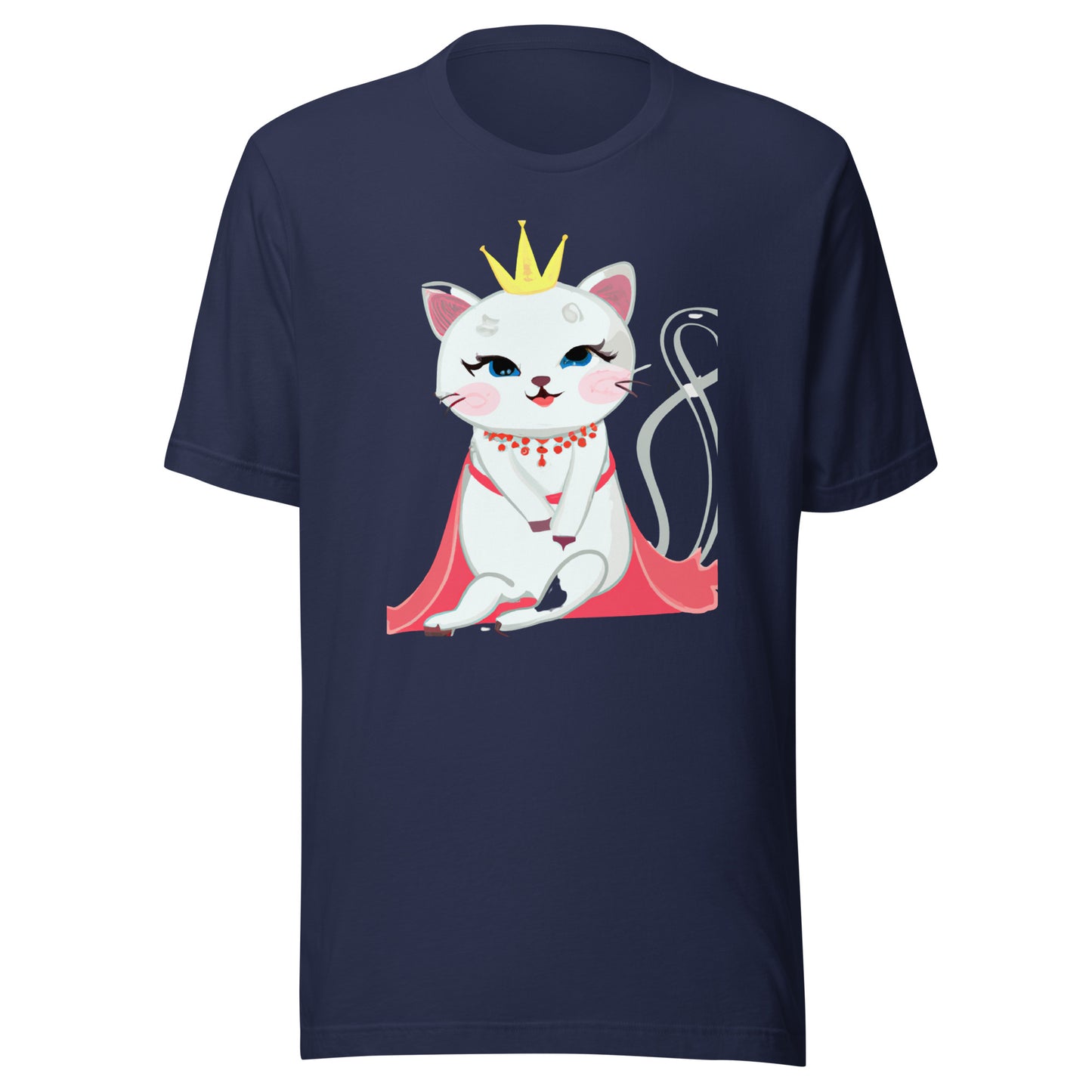 Regal Princess Cat Unisex staple eco t-shirt