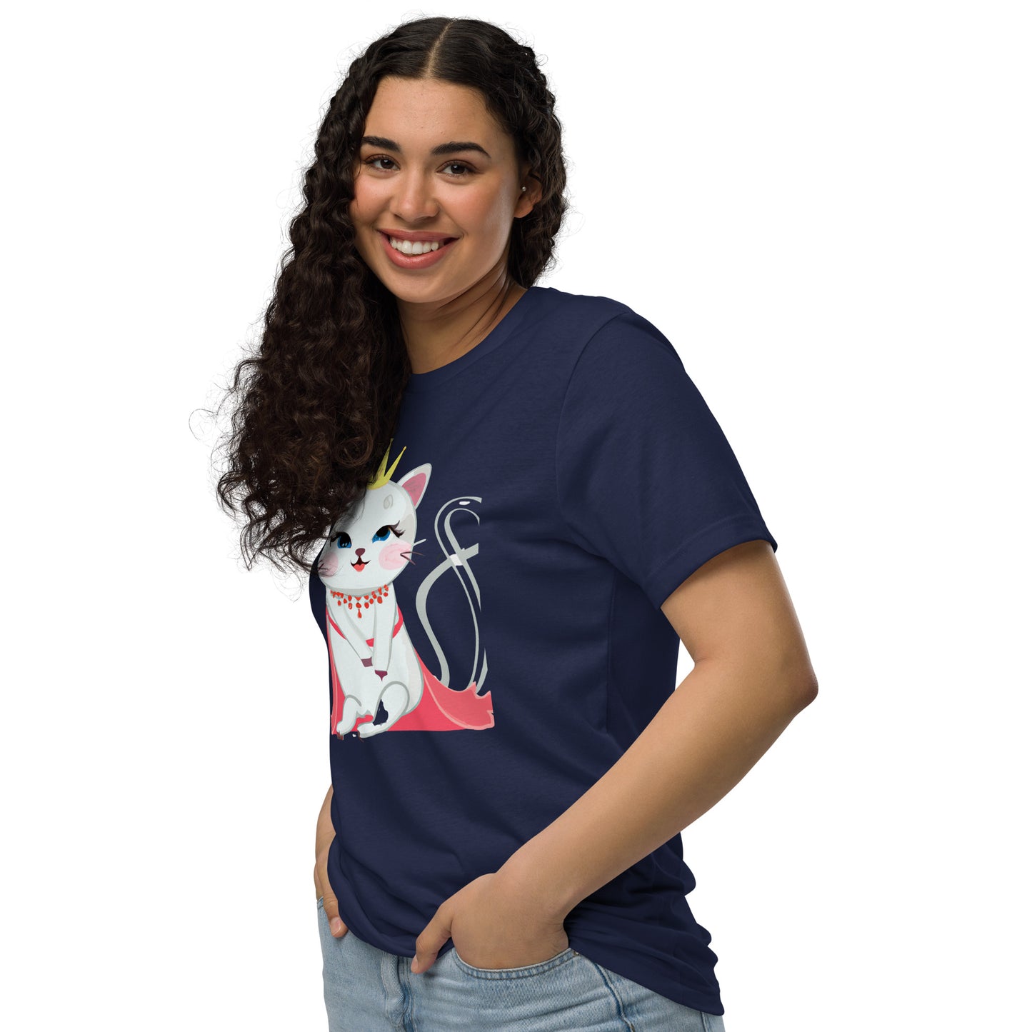 Regal Princess Cat Unisex staple eco t-shirt