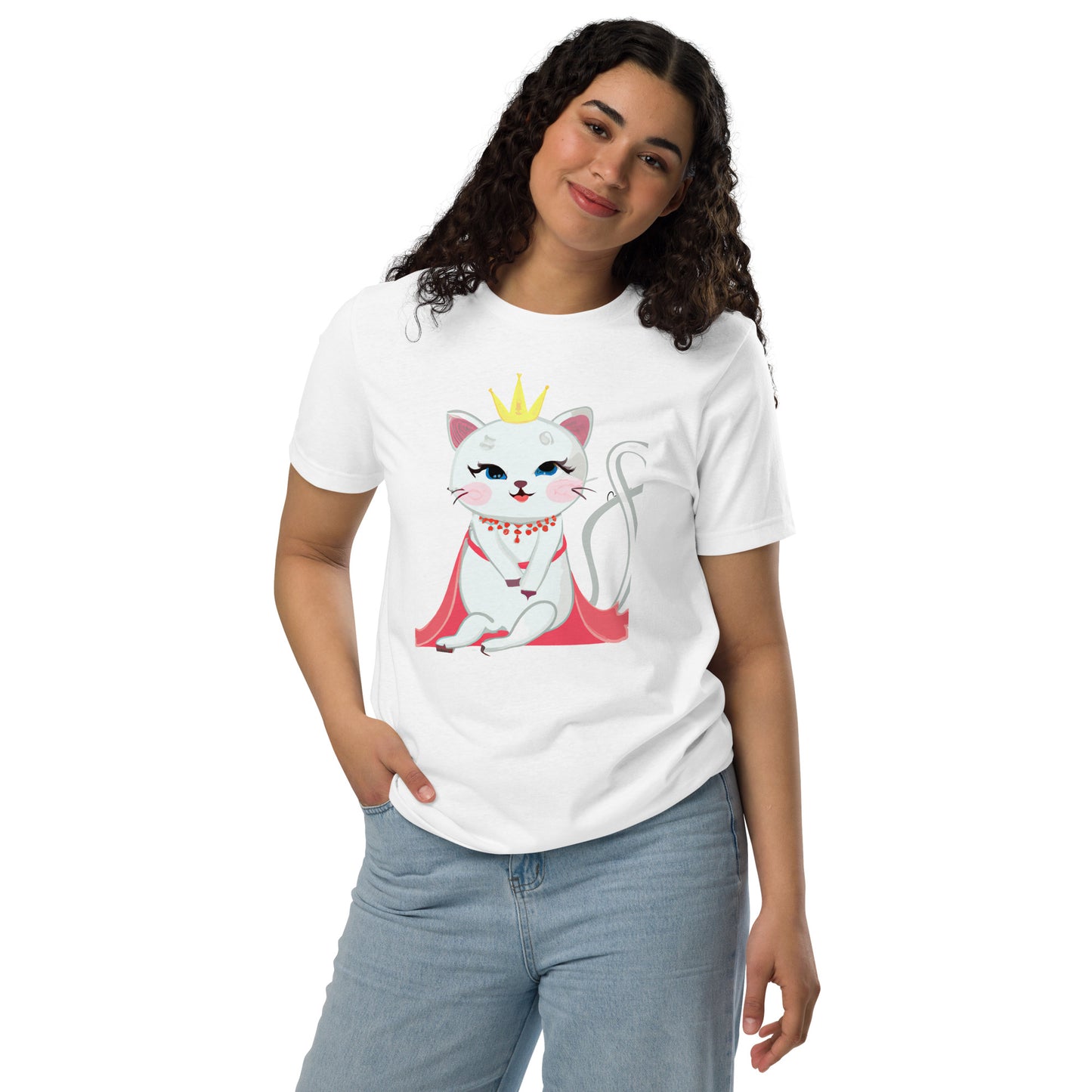 Regal Princess Cat Unisex staple eco t-shirt