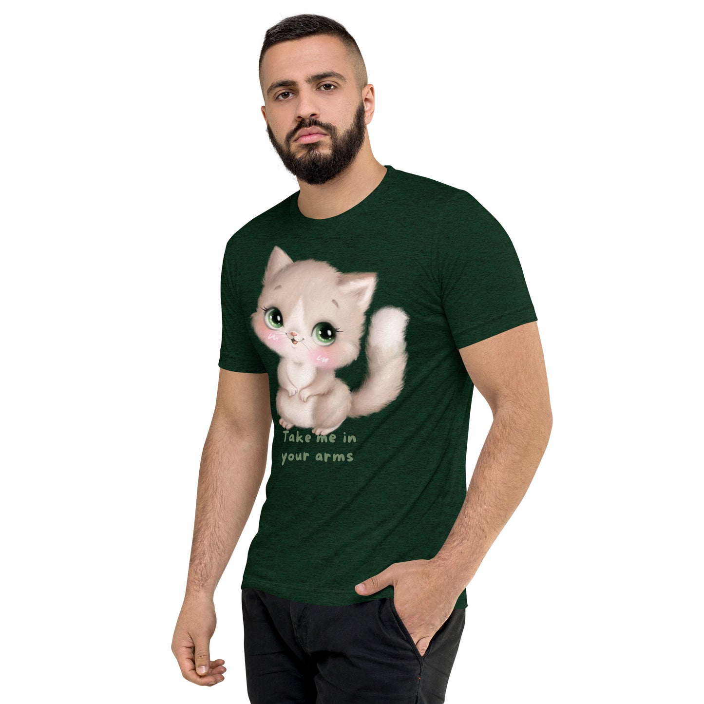 Purrfect Embrace Unisex Short sleeve T-shirt