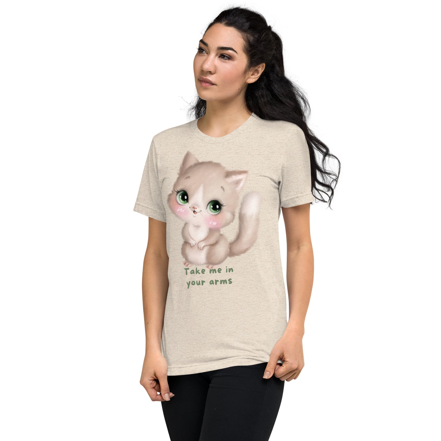 Purrfect Embrace Unisex Short sleeve T-shirt