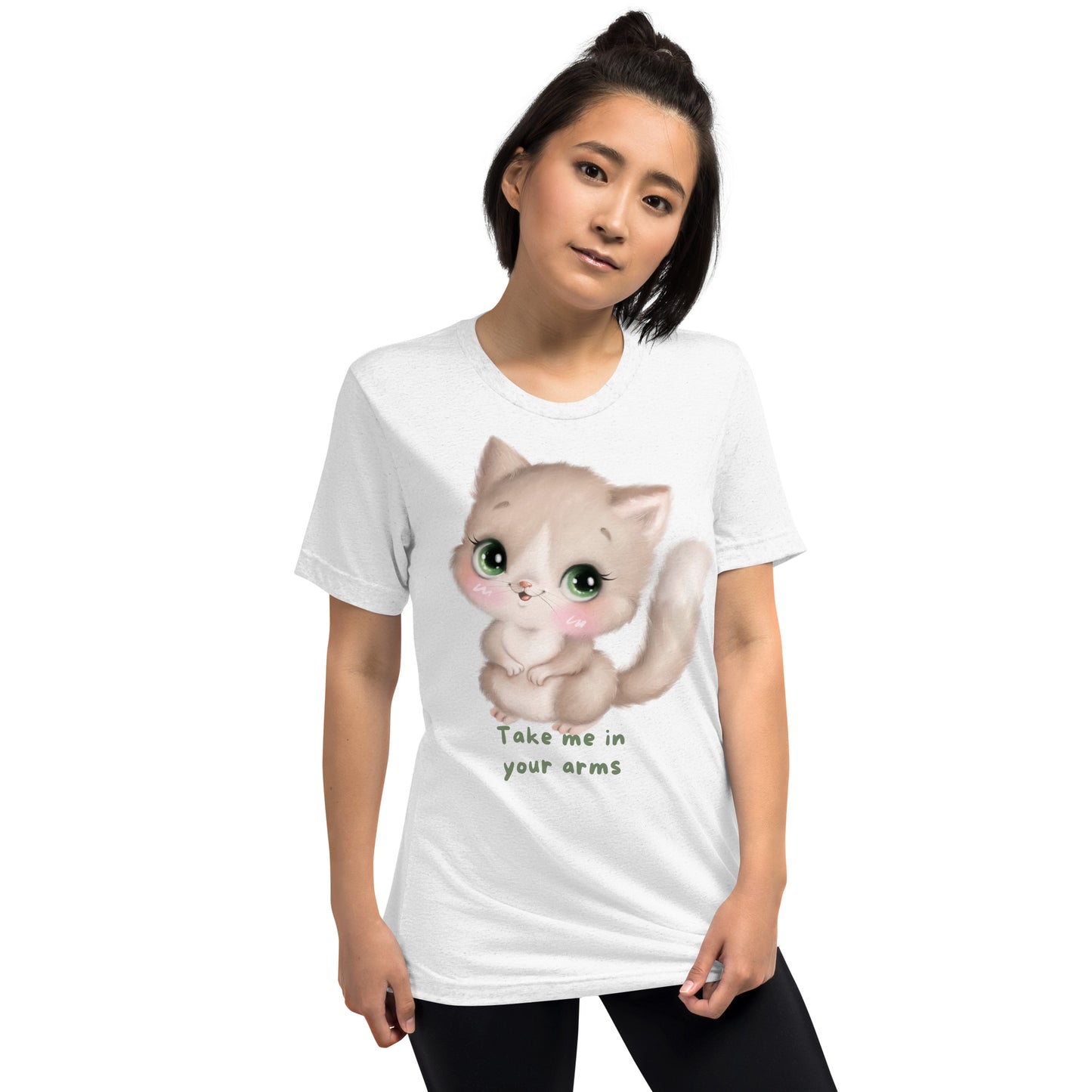 Purrfect Embrace Unisex Short sleeve T-shirt