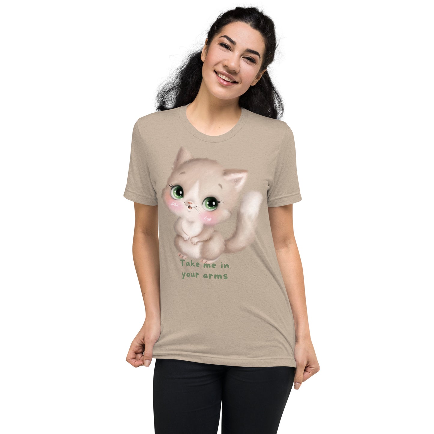 Purrfect Embrace Unisex Short sleeve T-shirt