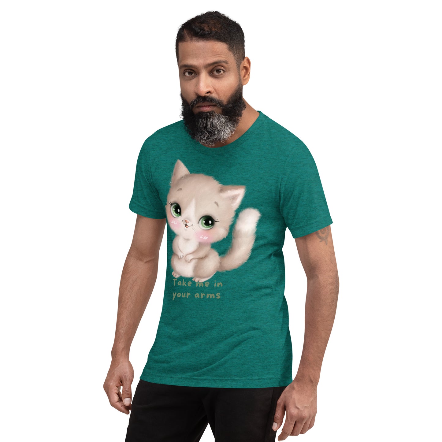 Purrfect Embrace Unisex Short sleeve T-shirt