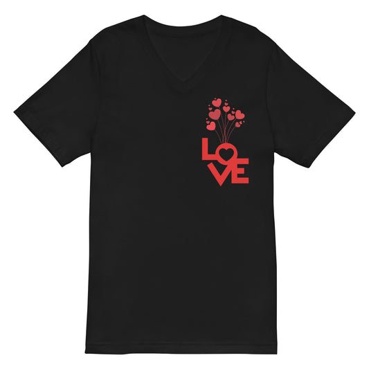 Love Unveiled Unisex Short Sleeve V-Neck T-Shirt