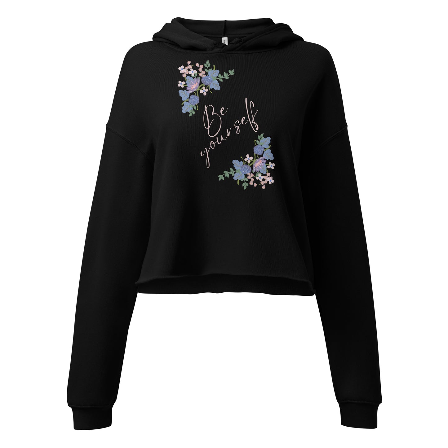 Authentic Vibe Female Crop Hoodie