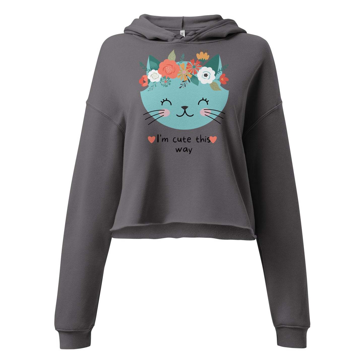 Adorably Unique Crop Hoodie