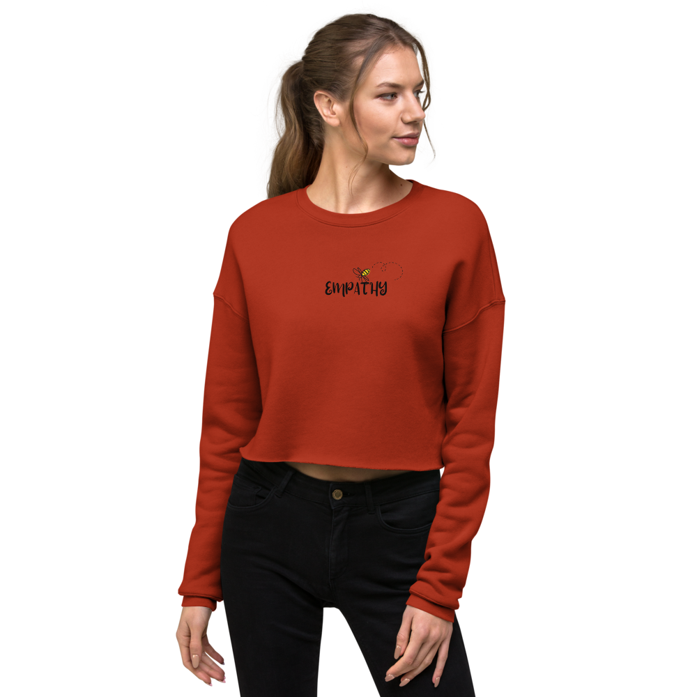 Empathy Matters Crop Sweatshirt