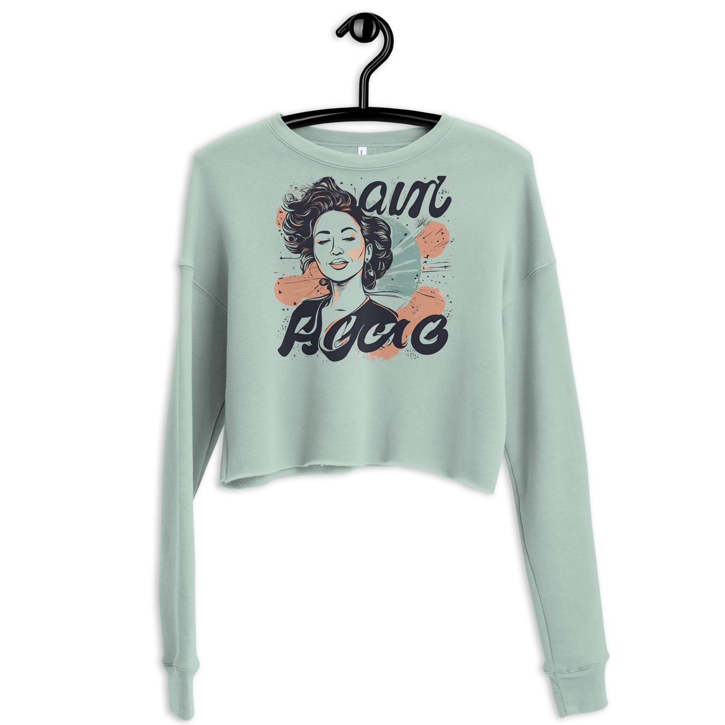 Words of Beauty Crop Sweatshirt