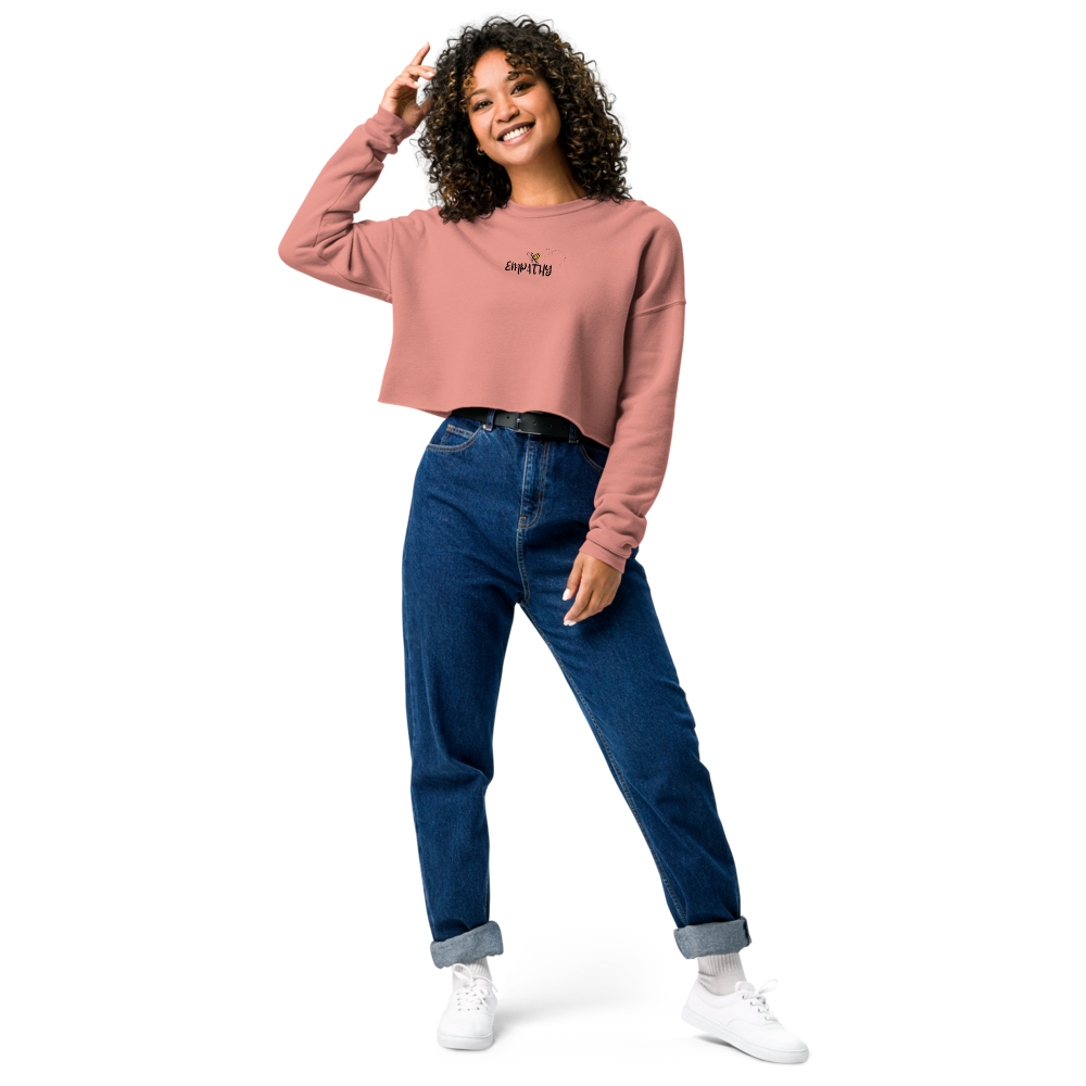 Empathy Matters Crop Sweatshirt