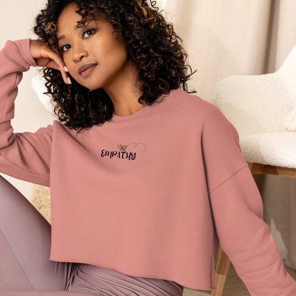 Empathy Matters Crop Sweatshirt